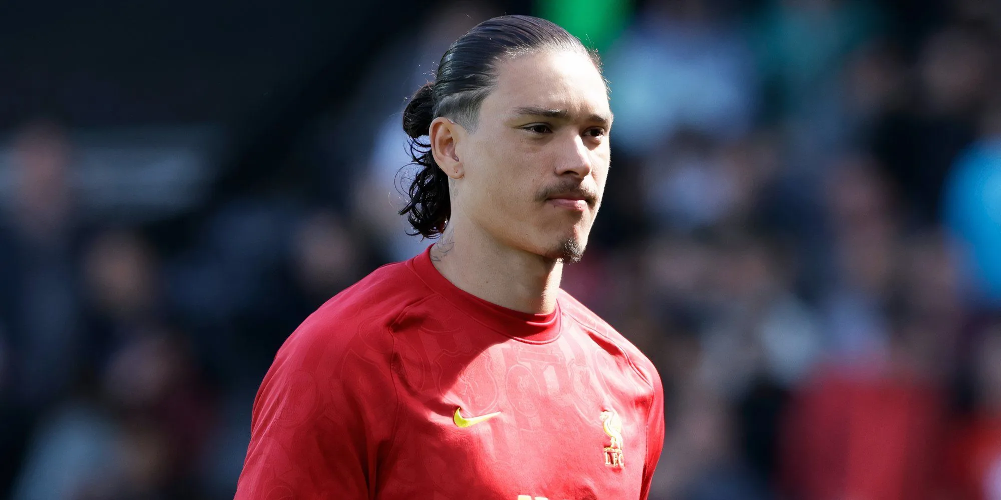 Darwin Nunez ăn mừng bàn thắng trong màu áo Liverpool, tương lai bất định