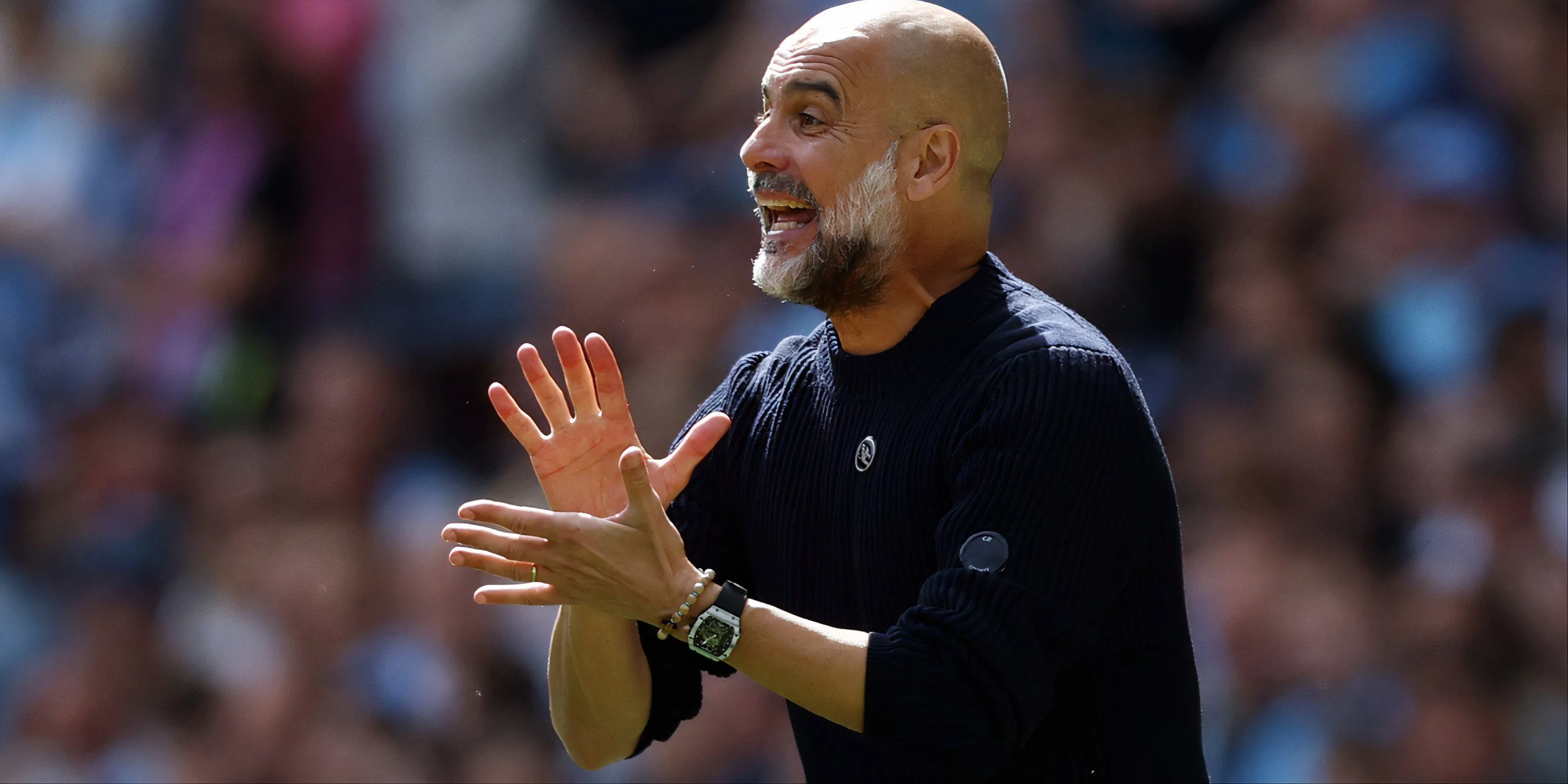 HLV Pep Guardiola của Man City đang suy tính chiến lược