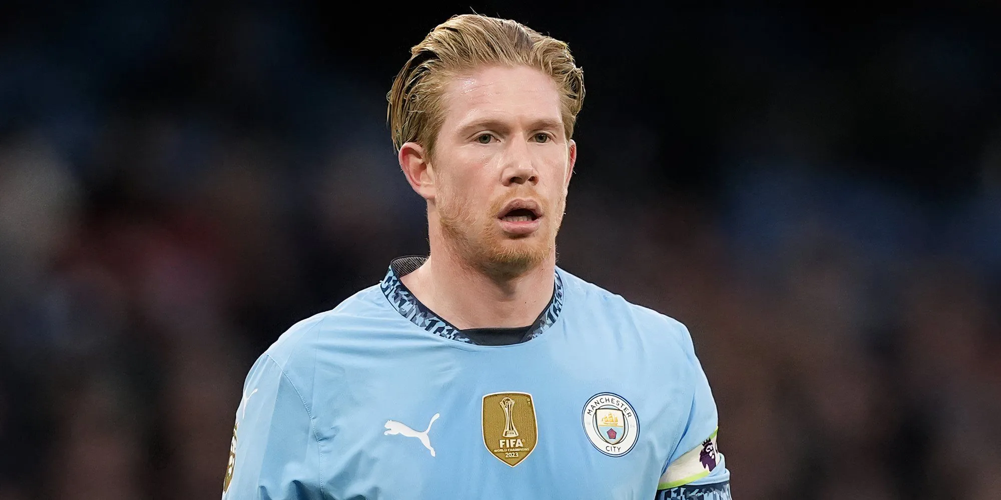 Kevin De Bruyne ăn mừng bàn thắng cho Man City