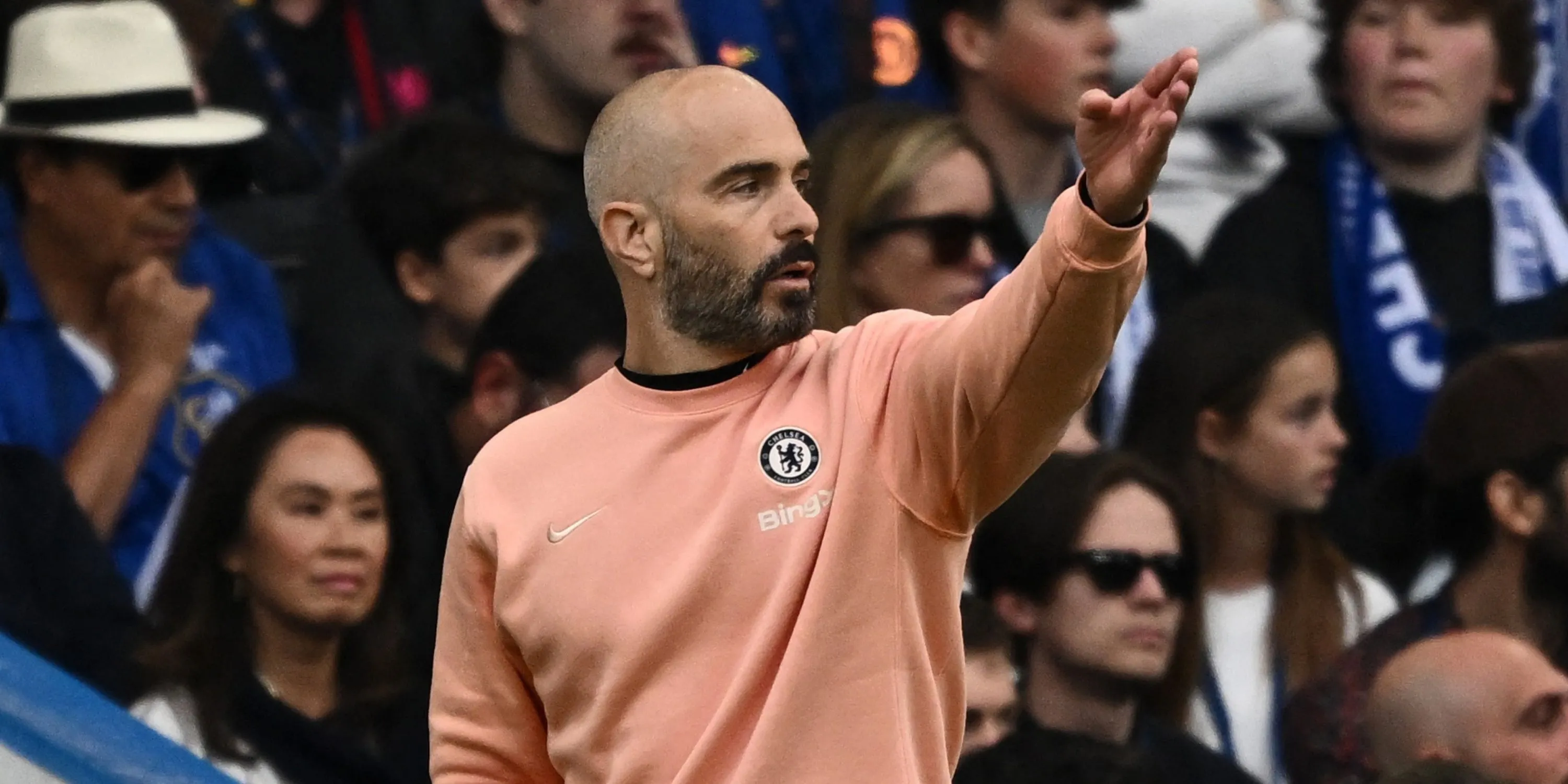 Ảnh huấn luyện viên Enzo Maresca của Chelsea tại Premier League
