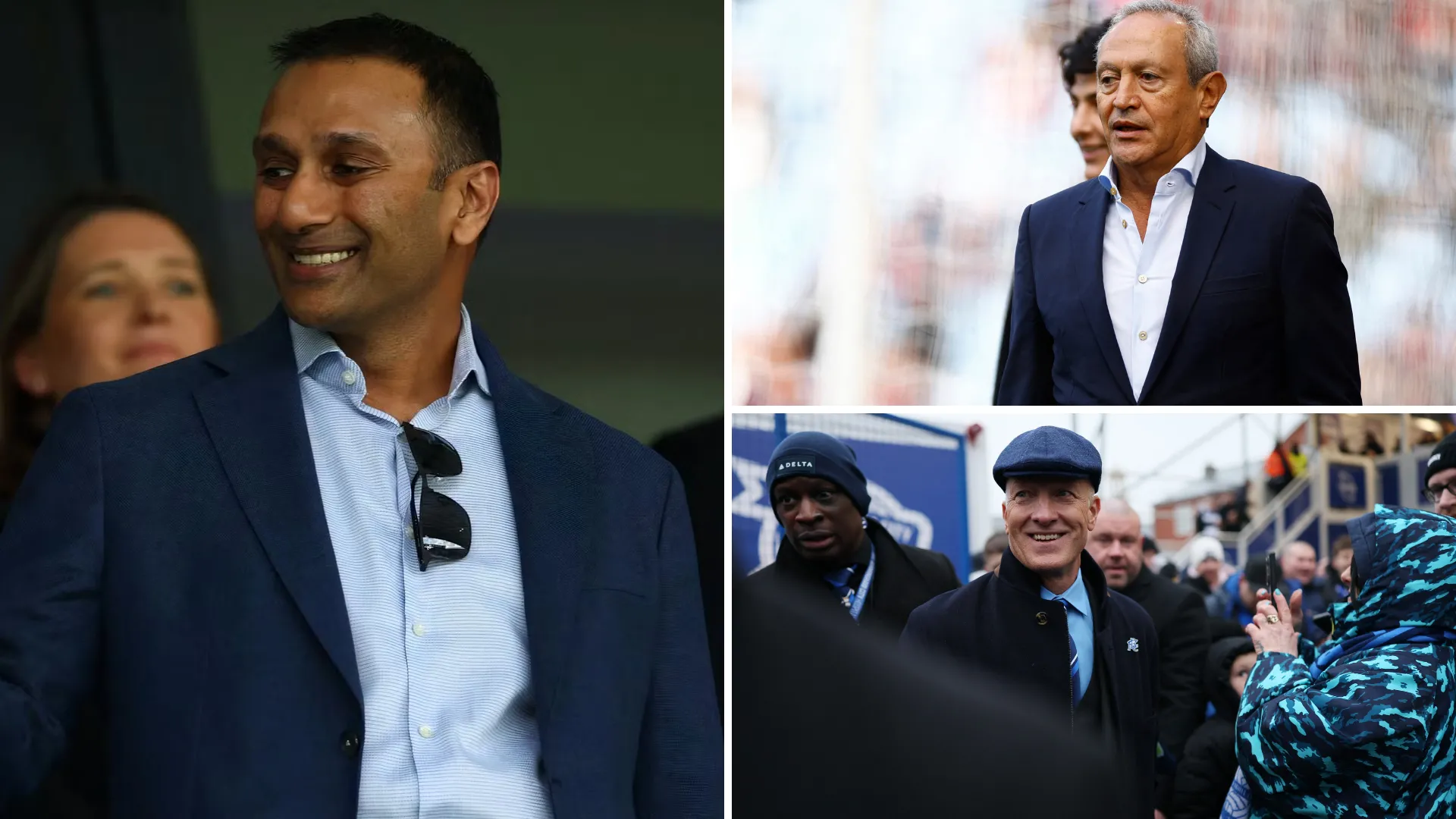 Chân dung các chủ sở hữu Shilen Patel (West Brom), Nassef Sawiris (Aston Villa) và Tom Wagner (Birmingham City) đang định hình tương lai các CLB
