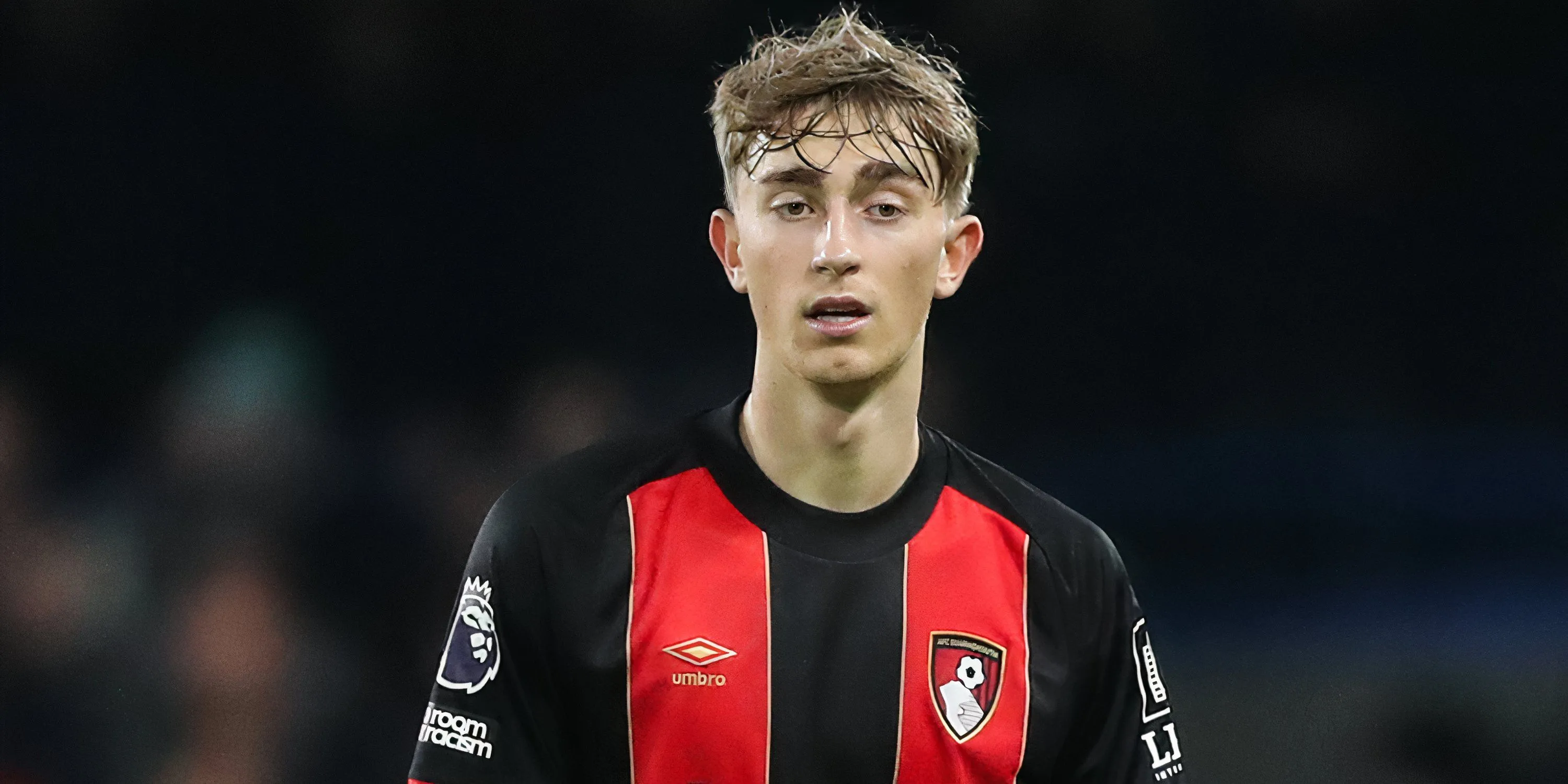 Dean Huijsen trong màu áo Bournemouth tại Premier League