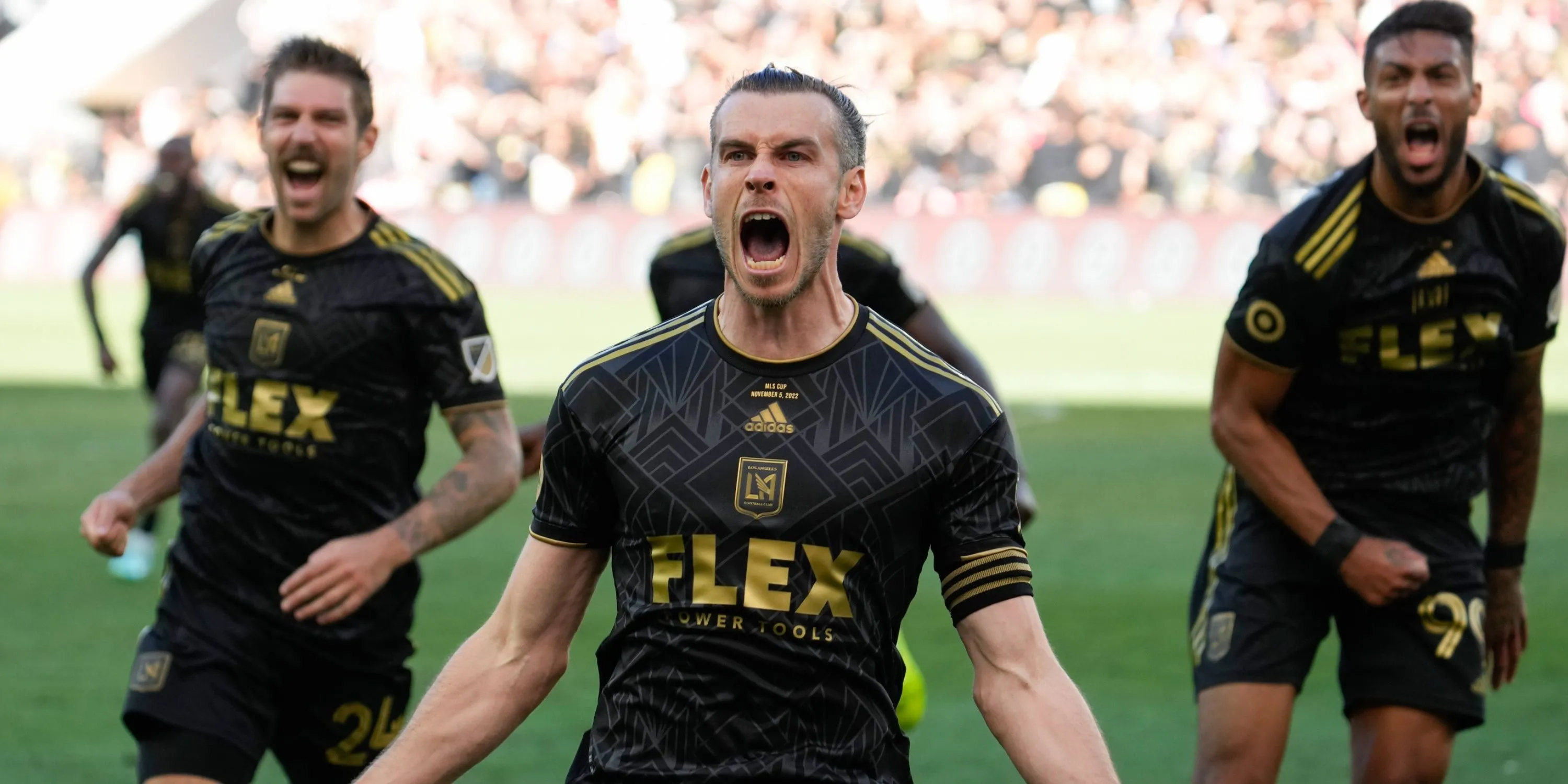 Gareth Bale ăn mừng cùng LAFC