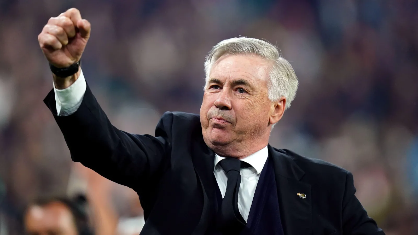 HLV Carlo Ancelotti trong thời gian dẫn dắt Real Madrid.