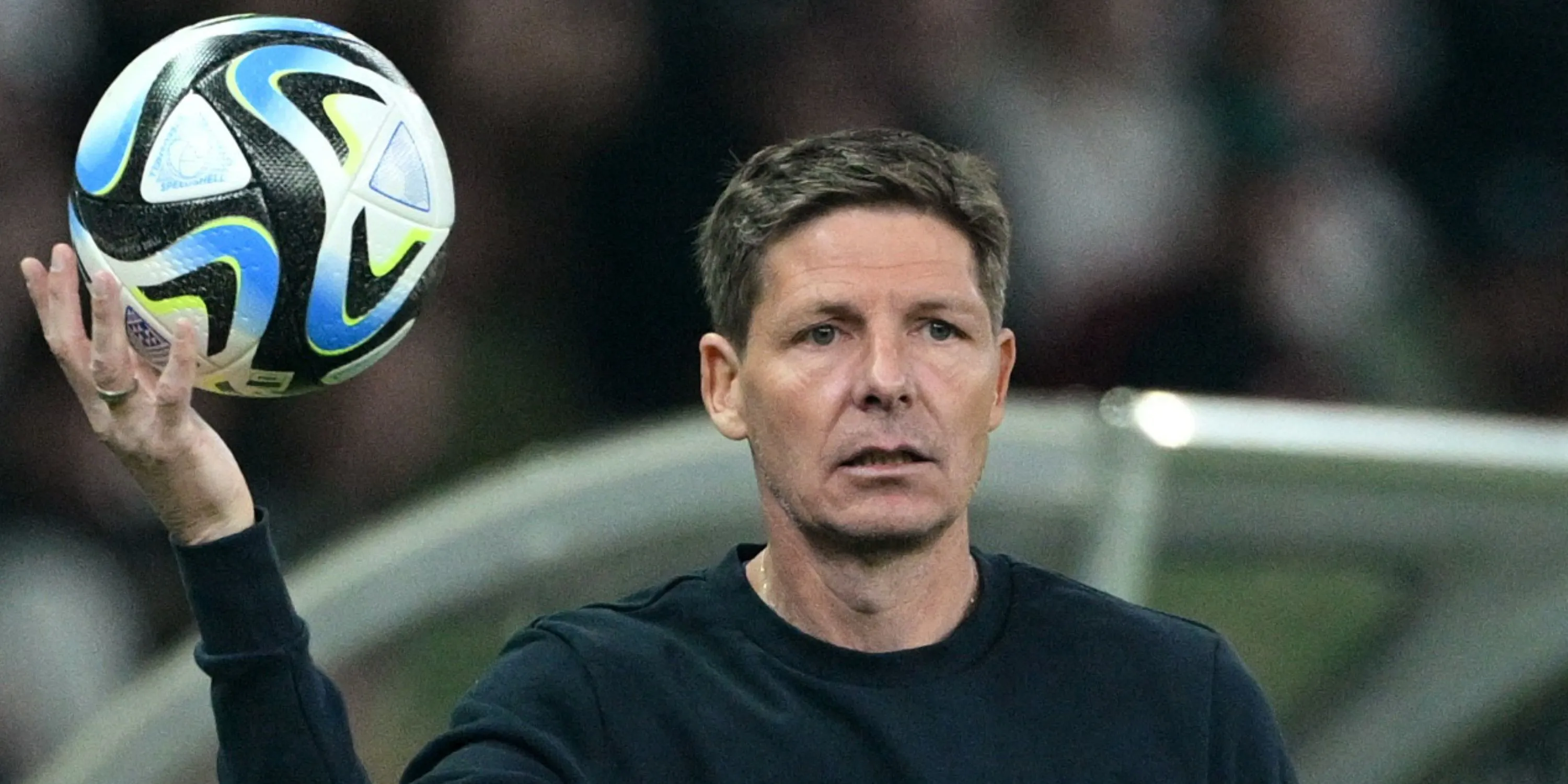 HLV mới của Crystal Palace, Oliver Glasner, khi còn là HLV Eintracht Frankfurt