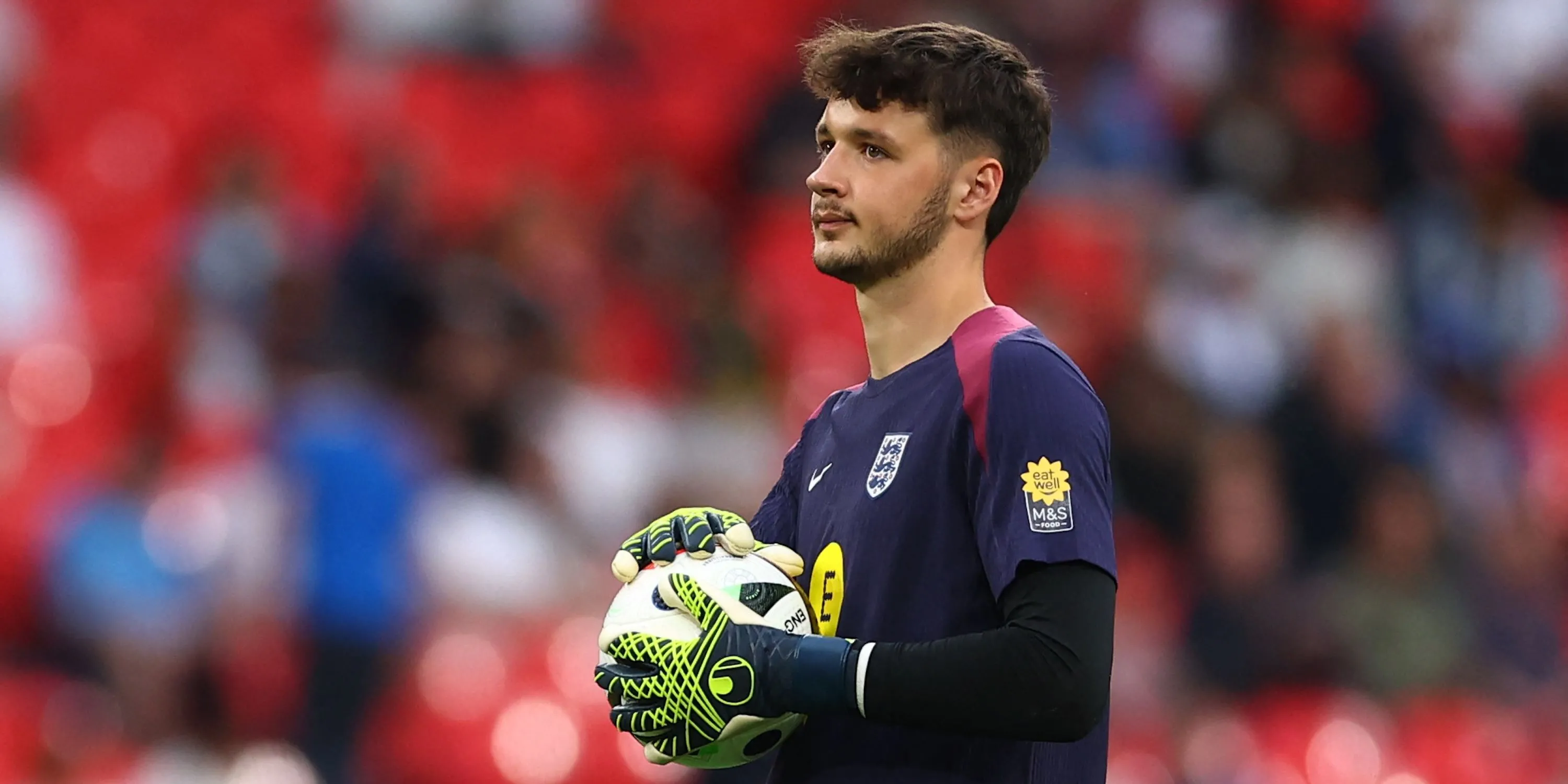 James Trafford tập luyện cùng đội tuyển U21 Anh.