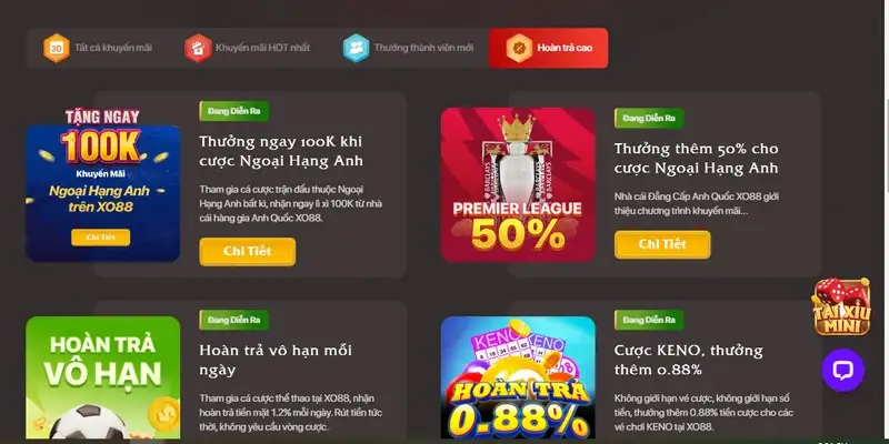 Khuyến Mãi XO88 – Cơ Hội Để Vươn Đến Đỉnh Cao Chiến Thắng