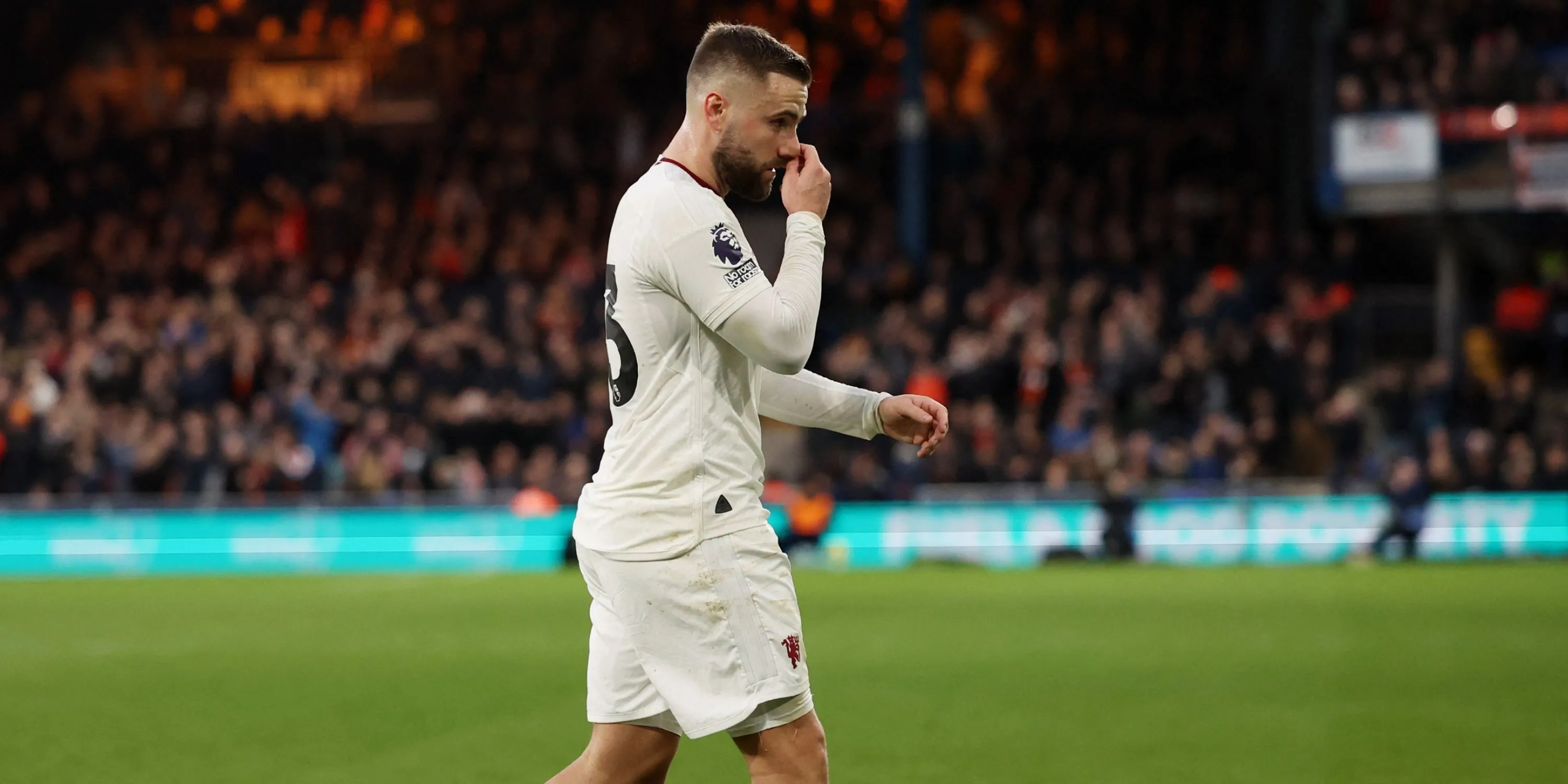 Luke Shaw trong màu áo Manchester United