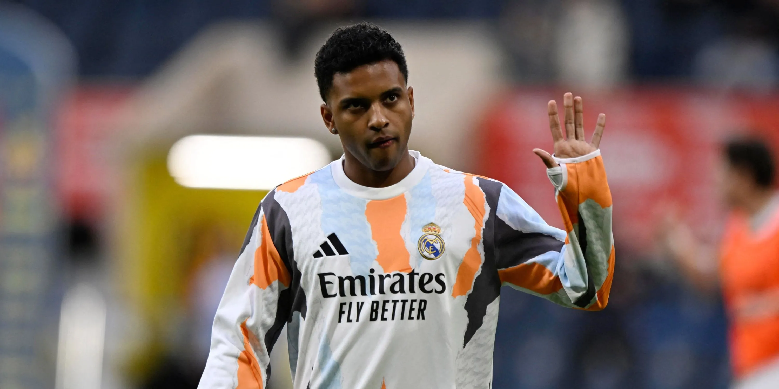 Rodrygo trong màu áo Real Madrid mùa giải 2024-2025