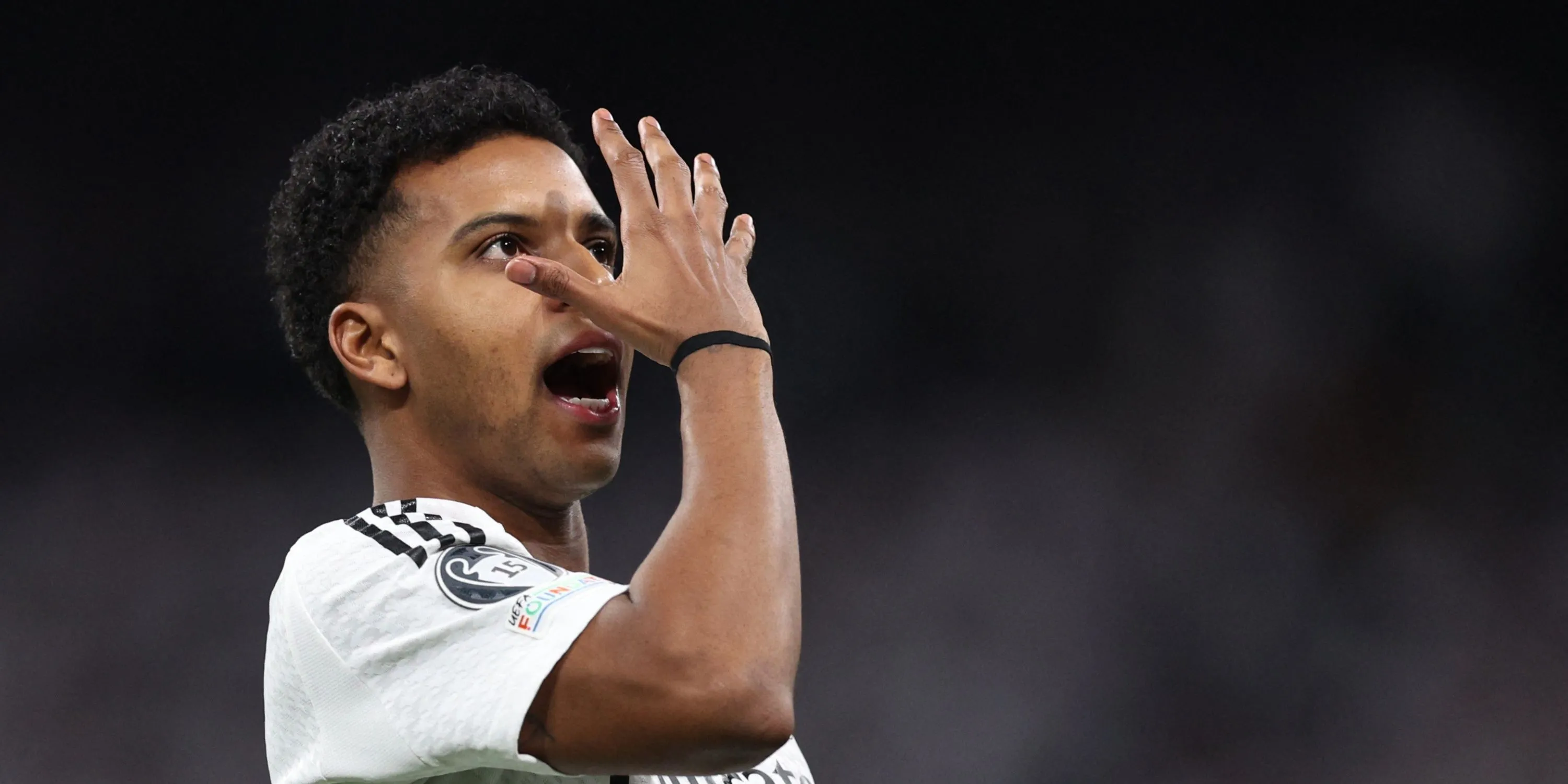Tiền đạo Rodrygo trong màu áo Real Madrid