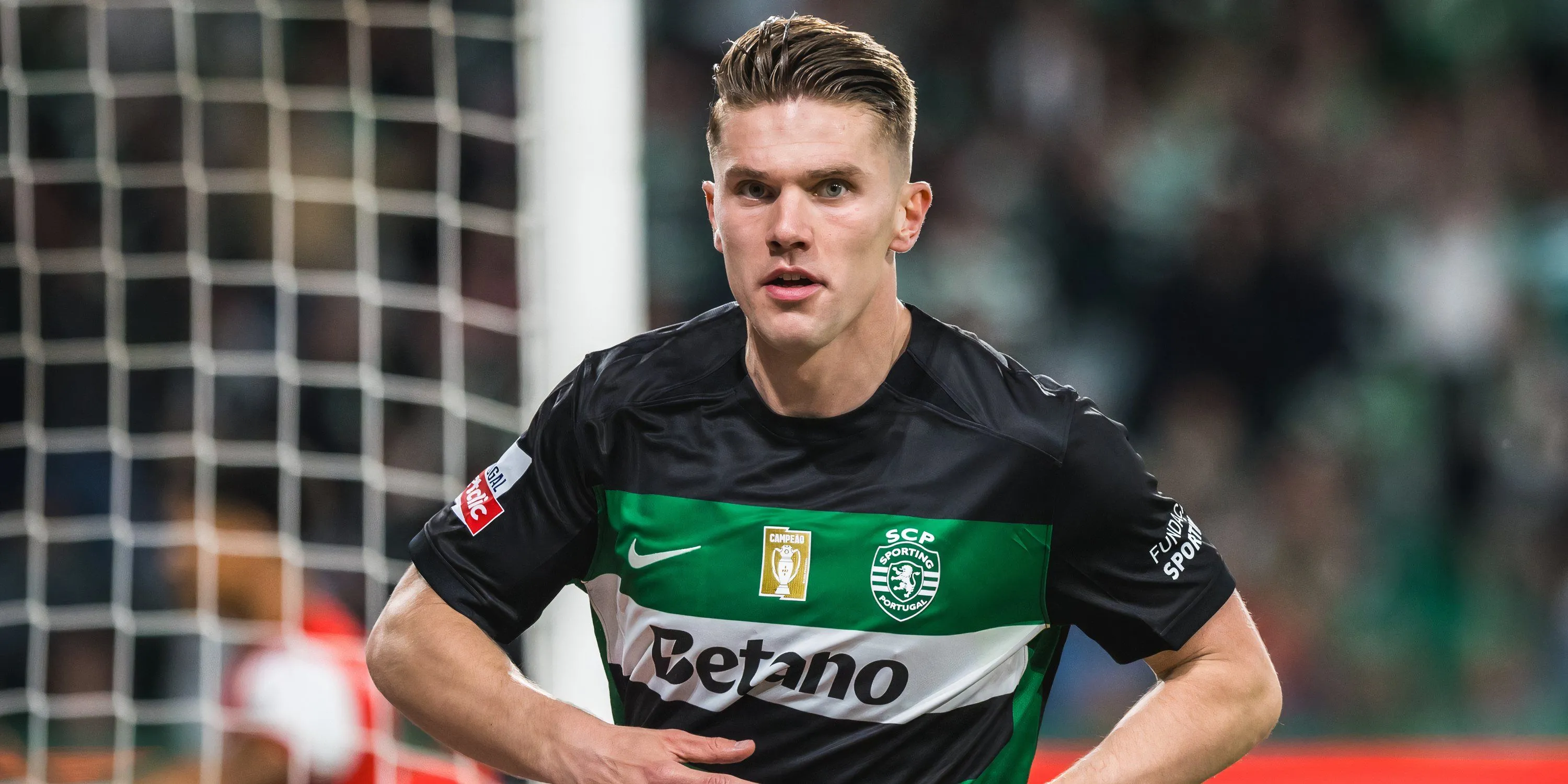 Tiền đạo Viktor Gyokeres của Sporting CP.