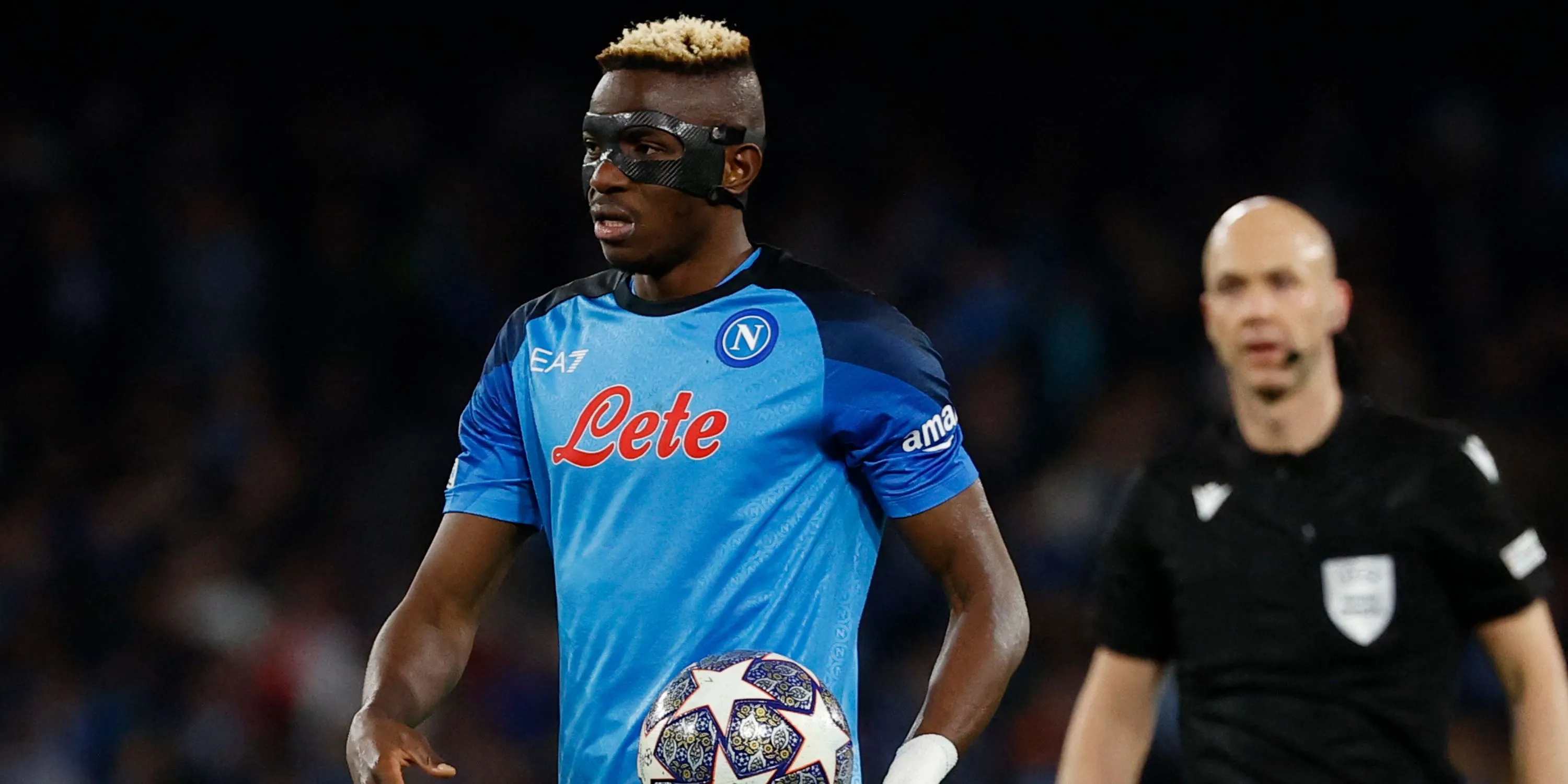 Victor Osimhen thời còn thi đấu cho Napoli