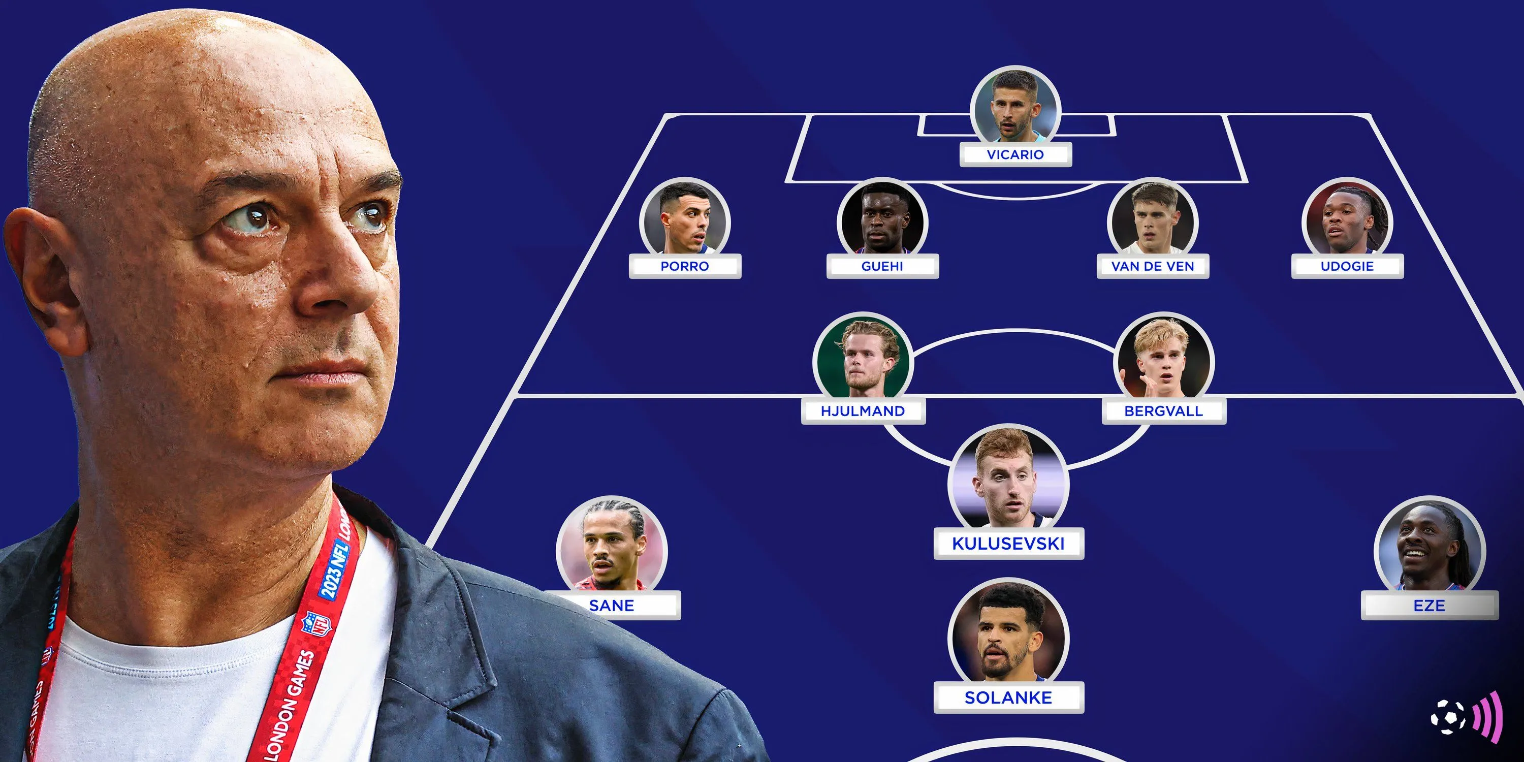 Đội hình &quot;Giấc mơ&quot; của Spurs dưới thời Frank và Levy