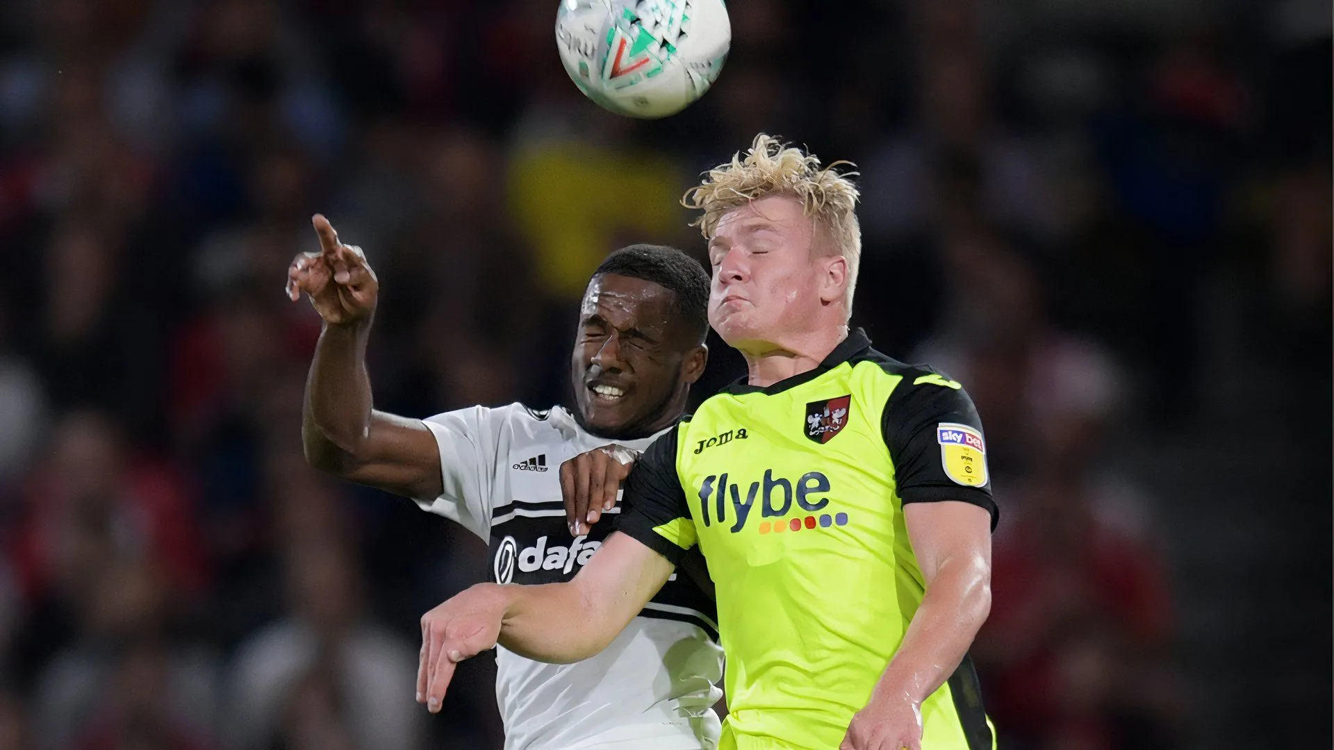 Jack Sparkes trong màu áo Exeter City