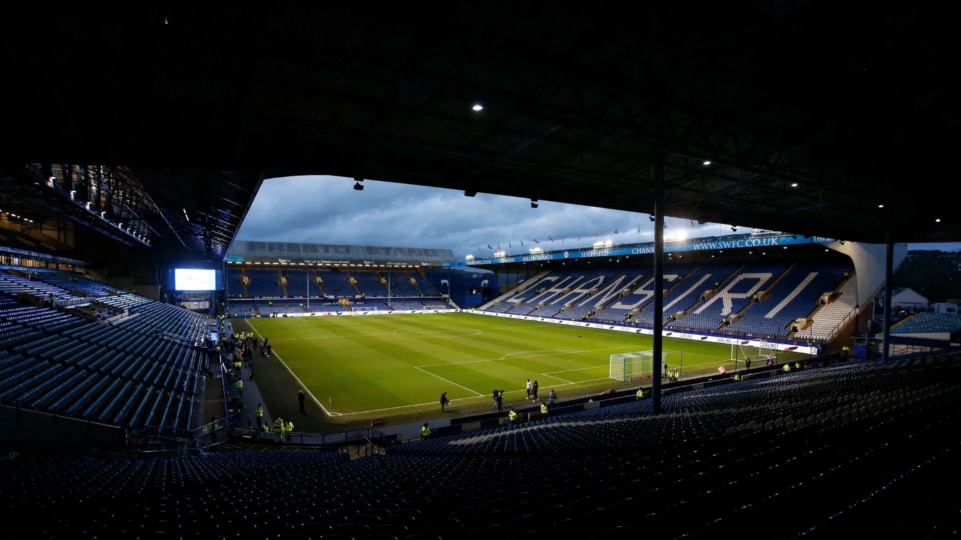 Toàn cảnh sân Hillsborough, sân nhà của Sheffield Wednesday