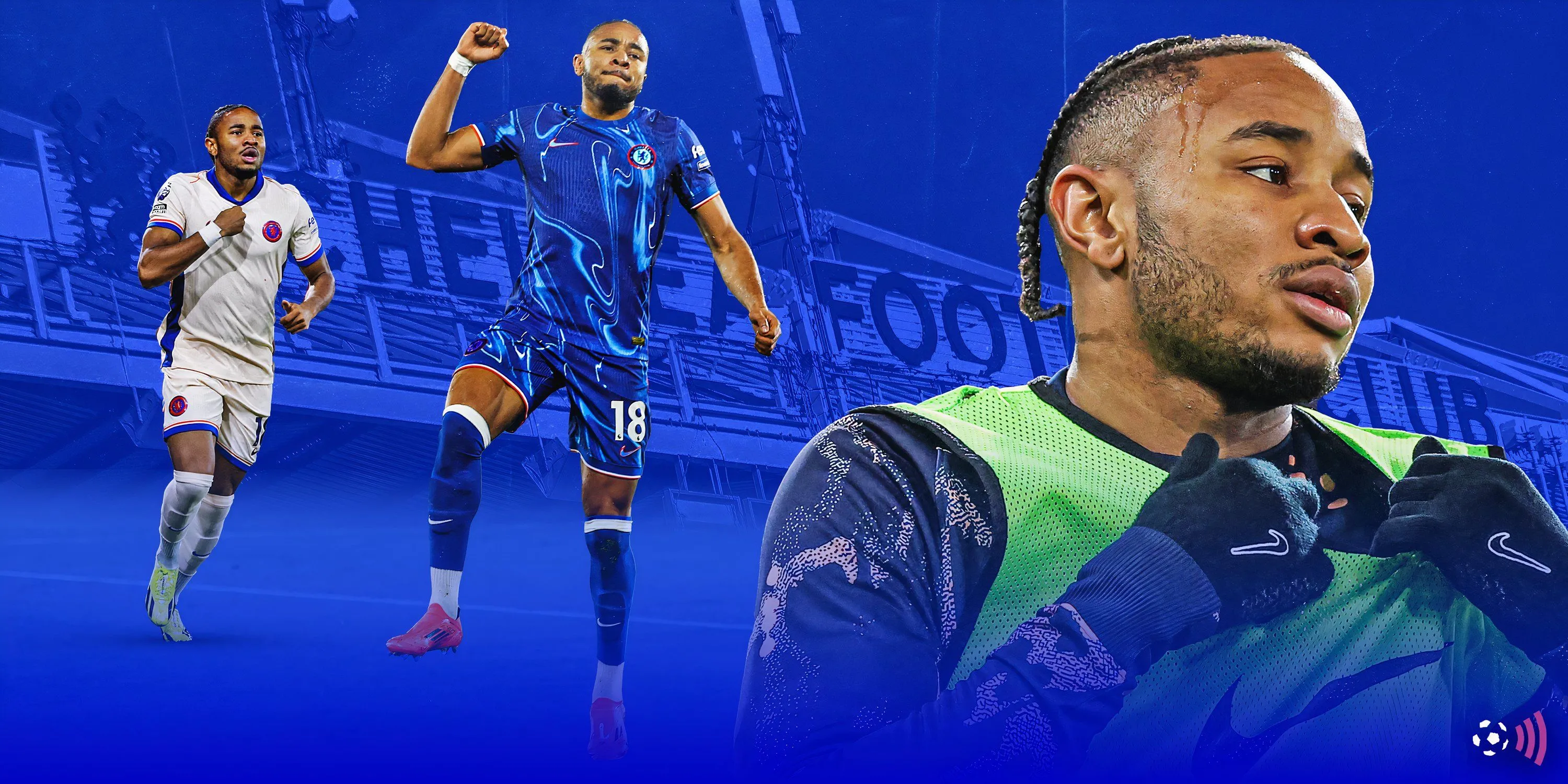 Christopher Nkunku trong màu áo Chelsea, tiền đạo người Pháp đang đối mặt tương lai bất định