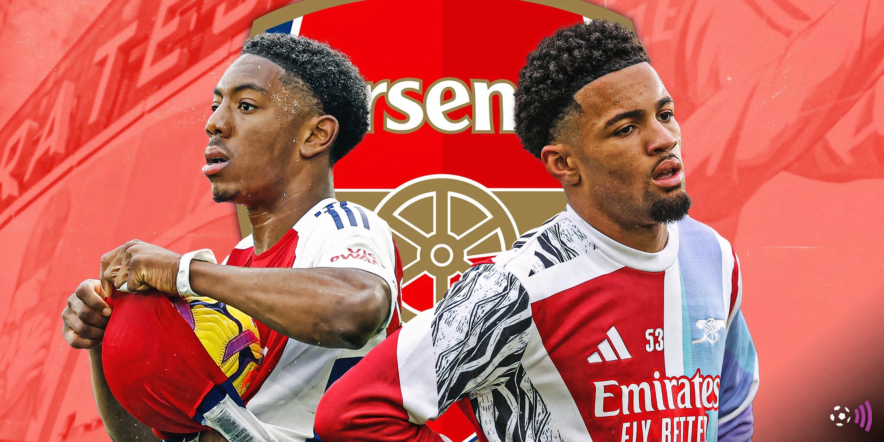 Ethan Nwaneri và Myles Lewis-Skelly: Những tài năng trẻ sáng giá của Arsenal từ học viện Hale End.
