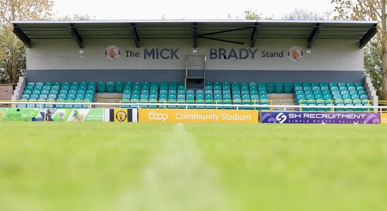 Khán đài Mick Brady tại sân New Windmill Ground