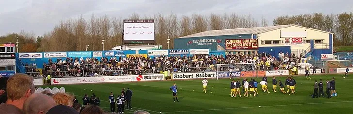 Khán đài Petteril End tại Brunton Park