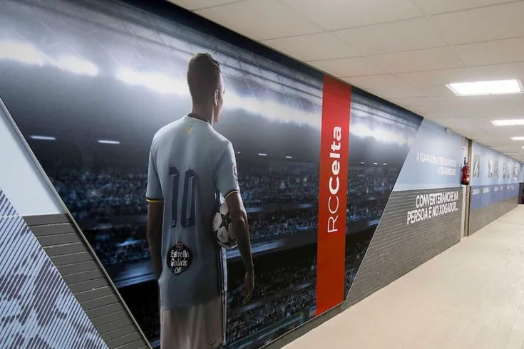 Khu vực tiếp đón khách VIP tại sân vận động Balaídos của Celta Vigo