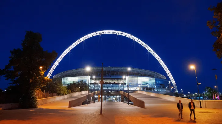 Khu vực tiếp đón khách VIP tại sân Wembley