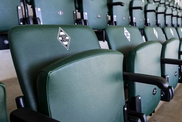 Khu vực tiếp khách Business Area sang trọng tại Borussia-Park, Mönchengladbach