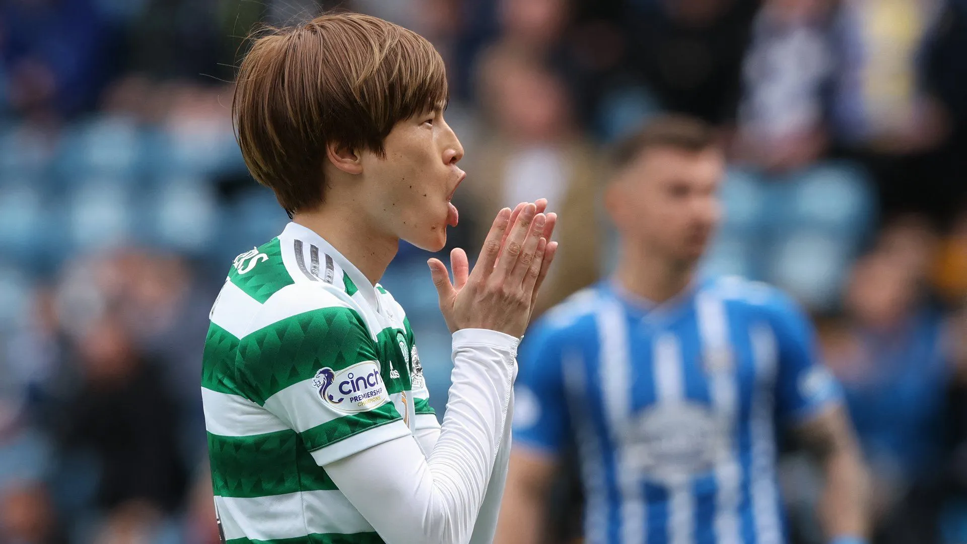 Kyogo Furuhashi trong màu áo Celtic