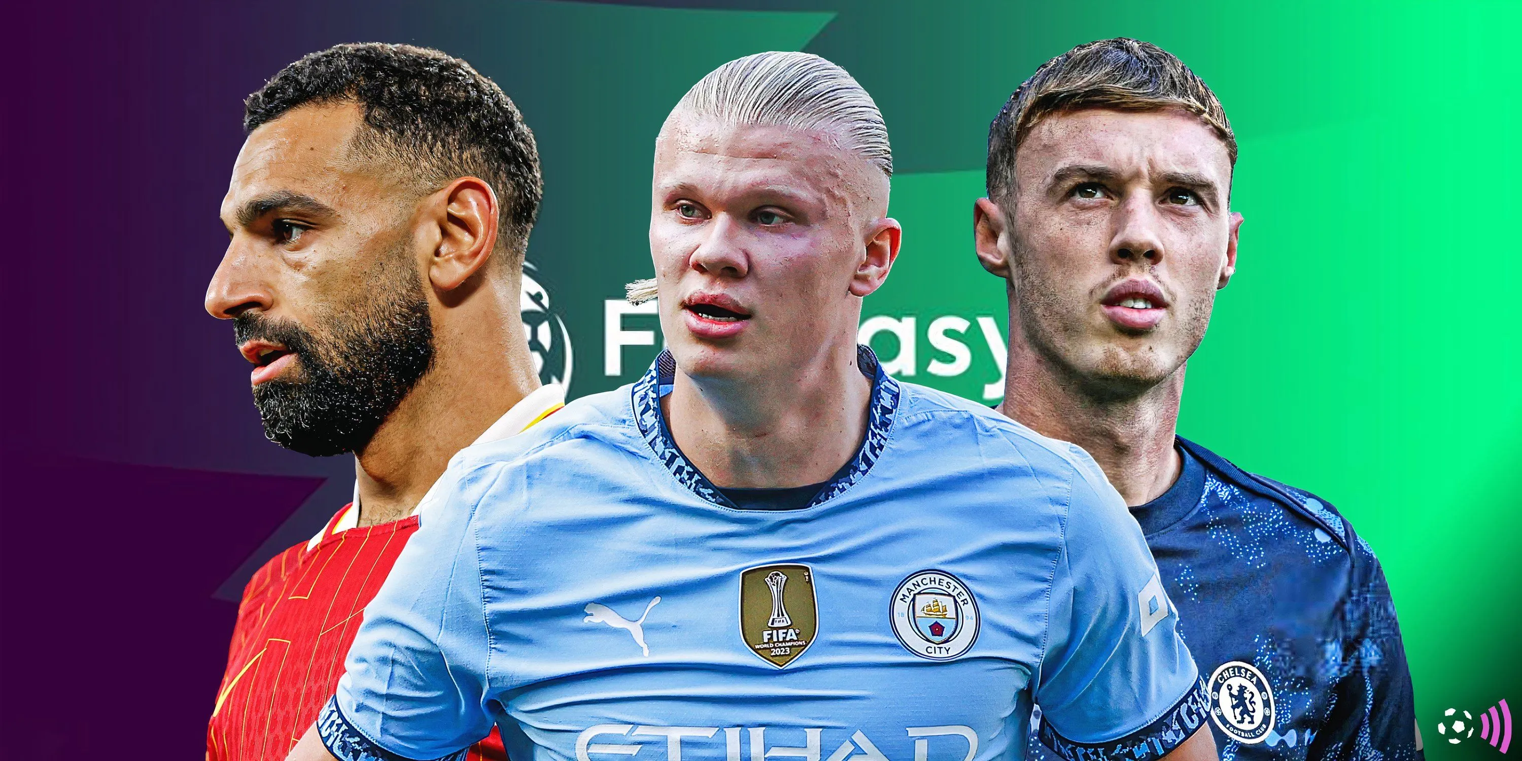 Mohamed Salah, Erling Haaland và Cole Palmer, ba cầu thủ hàng đầu và tiềm năng ghi điểm cao trong Fantasy Premier League