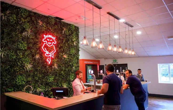 Phòng khách VIP (Hospitality Lounge) sang trọng tại Sincil Bank