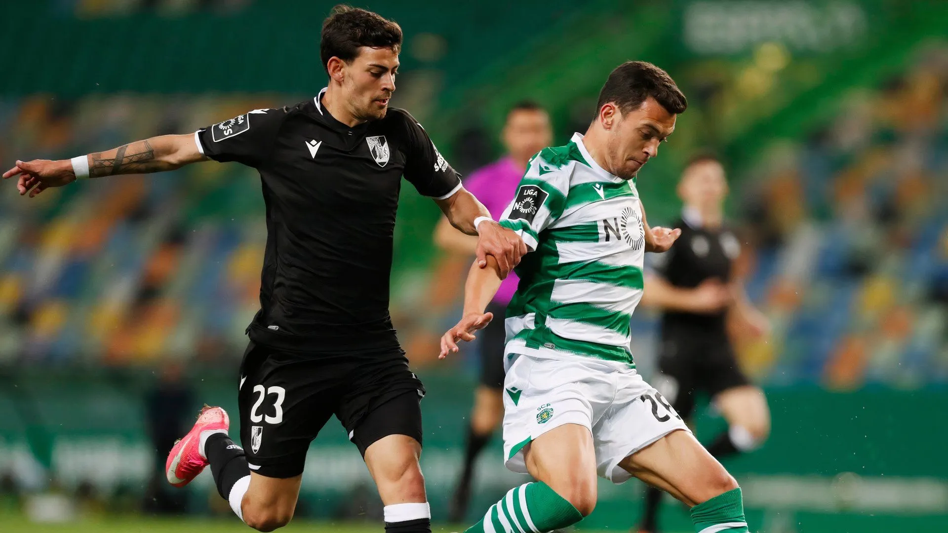 Ruben Lameiras trong màu áo CLB Vitoria Guimaraes tại Bồ Đào Nha
