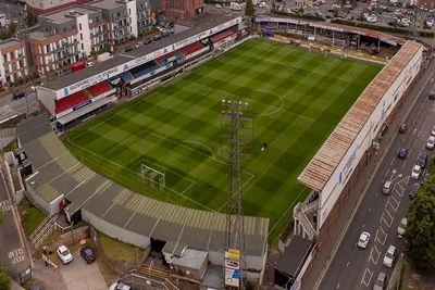 Sân vận động Edgar Street nhìn từ trên cao