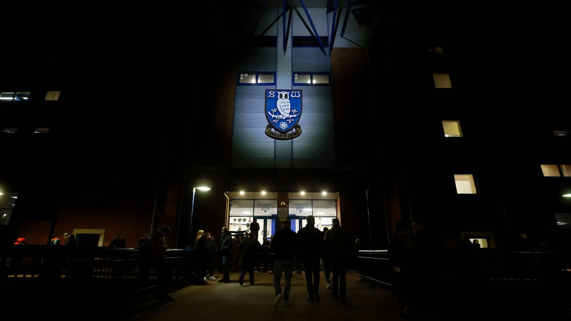 Sân vận động Hillsborough, sân nhà của Sheffield Wednesday, nơi đang đối mặt với áp lực tài chính.