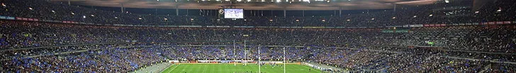 Sơ đồ thiết kế lòng chảo của Stade de France