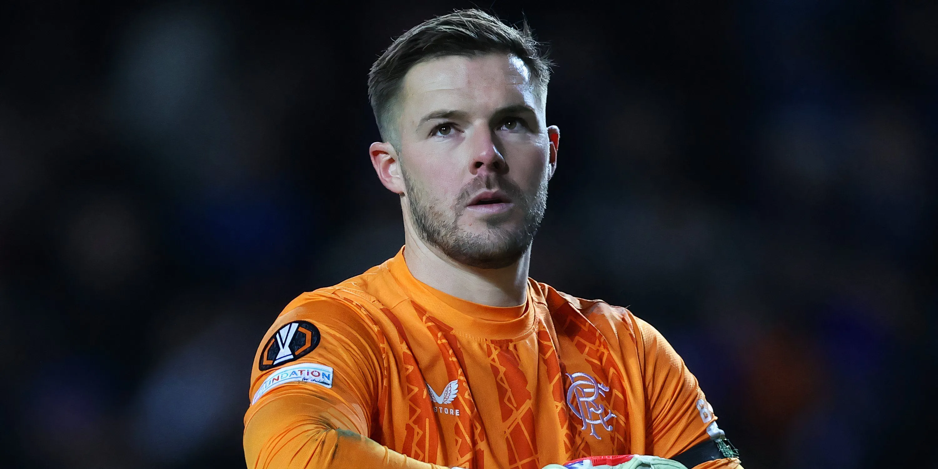 Thủ môn Jack Butland của Rangers tại Europa League