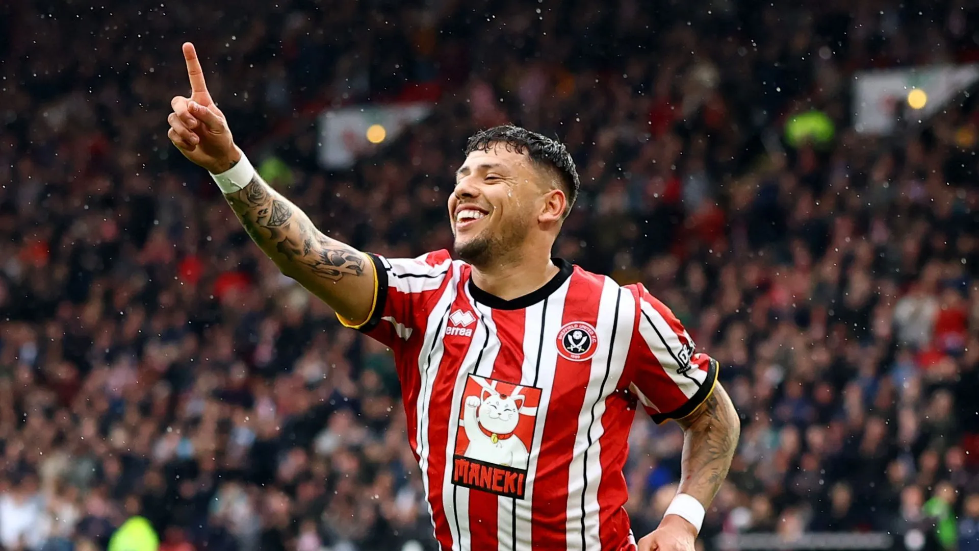 Tiền vệ Gustavo Hamer trong màu áo Sheffield United, cầu thủ xuất sắc Championship