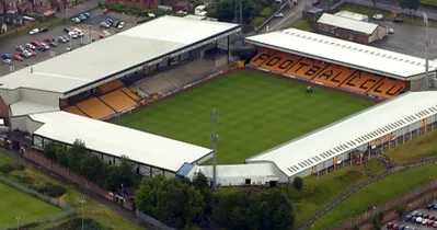 Tổng quan sân Vale Park từ trên cao, sân nhà Port Vale FC