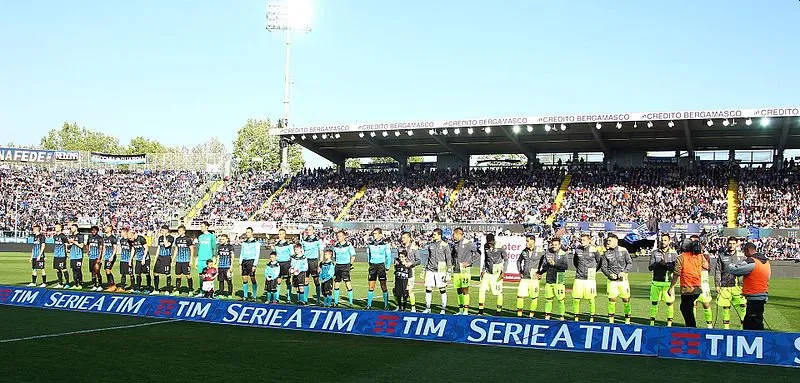 Trận đấu giữa Atalanta và Bologna tại Gewiss Stadium