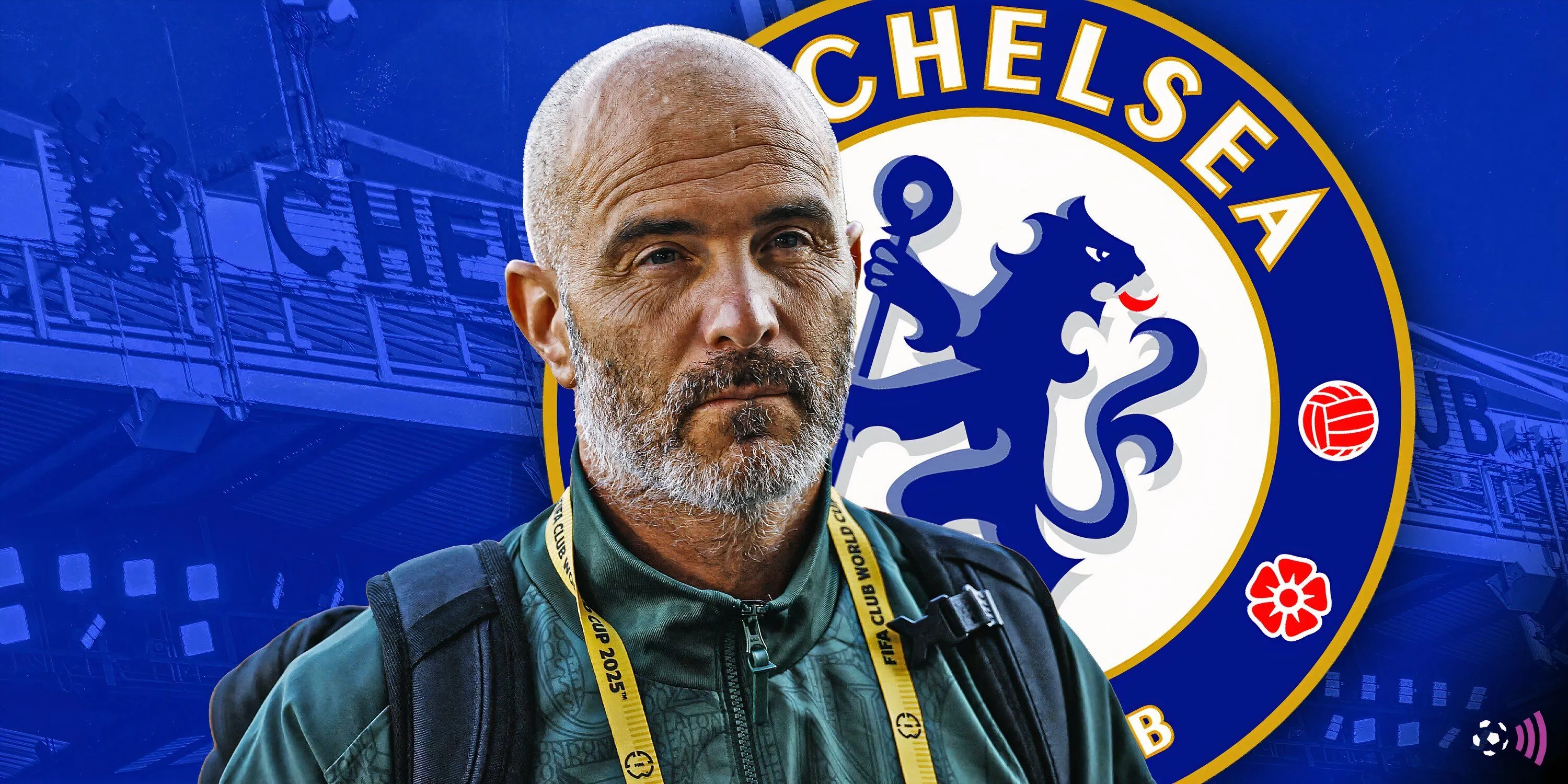 Enzo Maresca đang chỉ đạo đội hình Chelsea trên sân tập