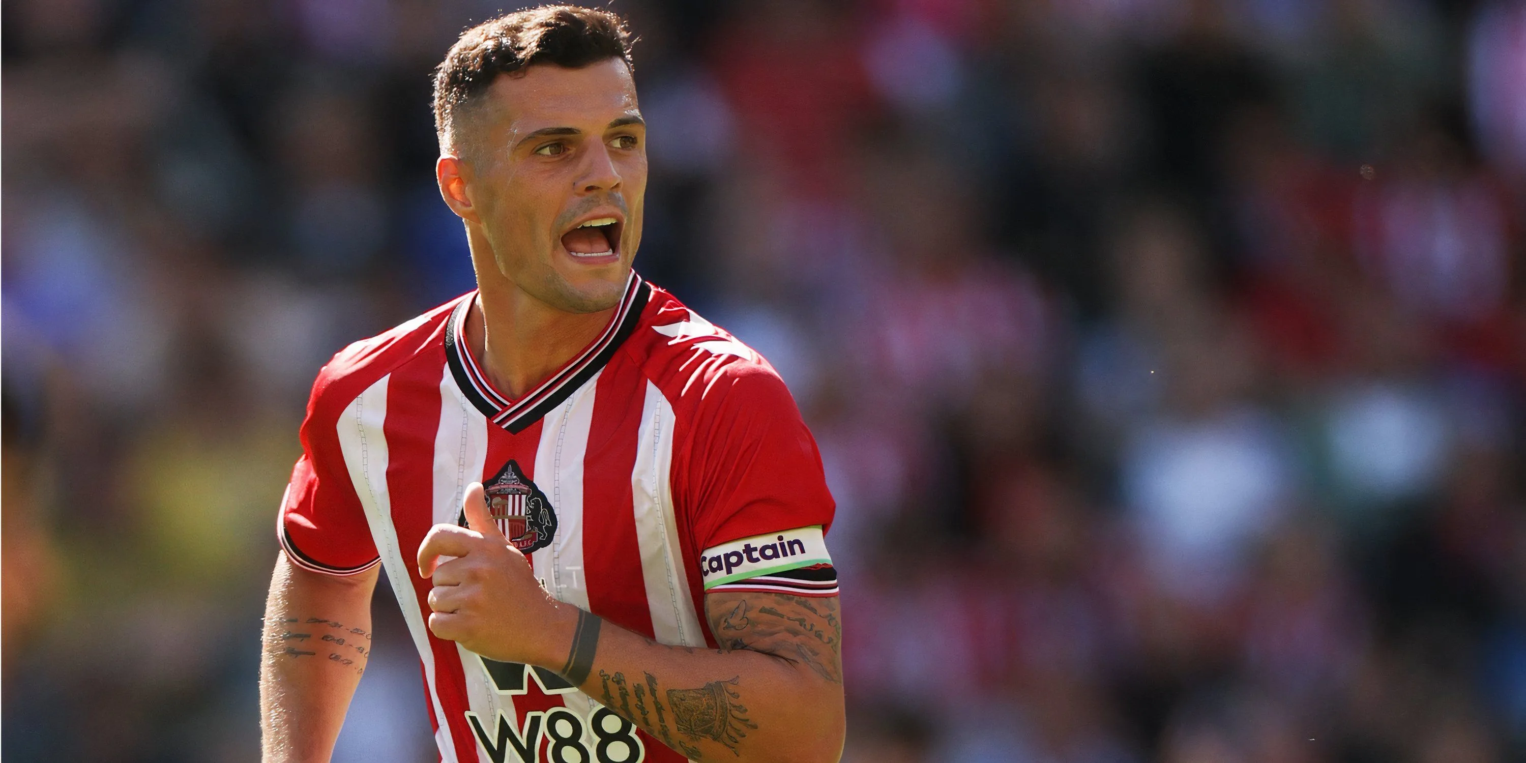 Granit Xhaka trong màu áo Sunderland