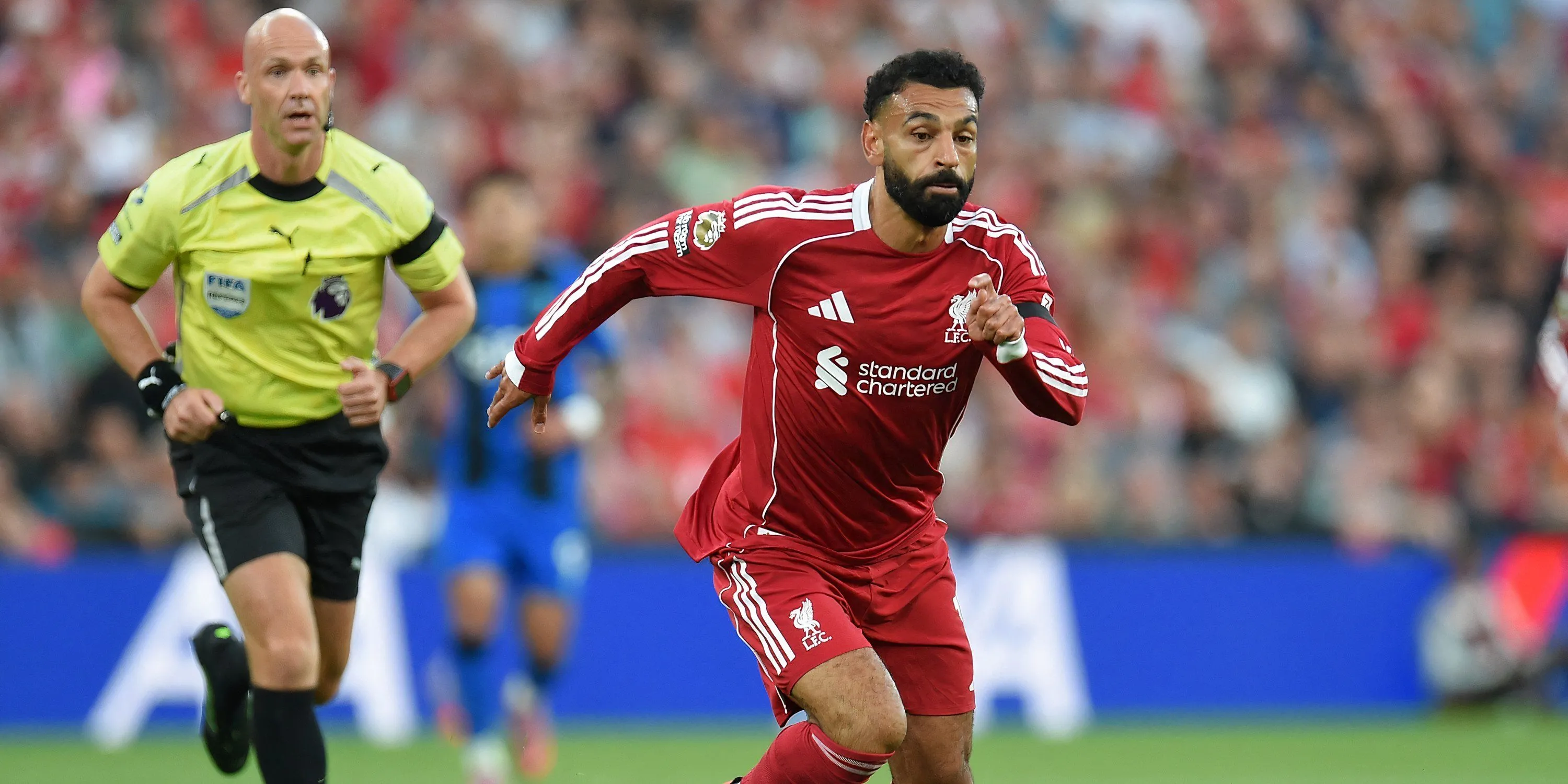 Mohamed Salah ghi bàn cho Liverpool trong trận gặp Bournemouth