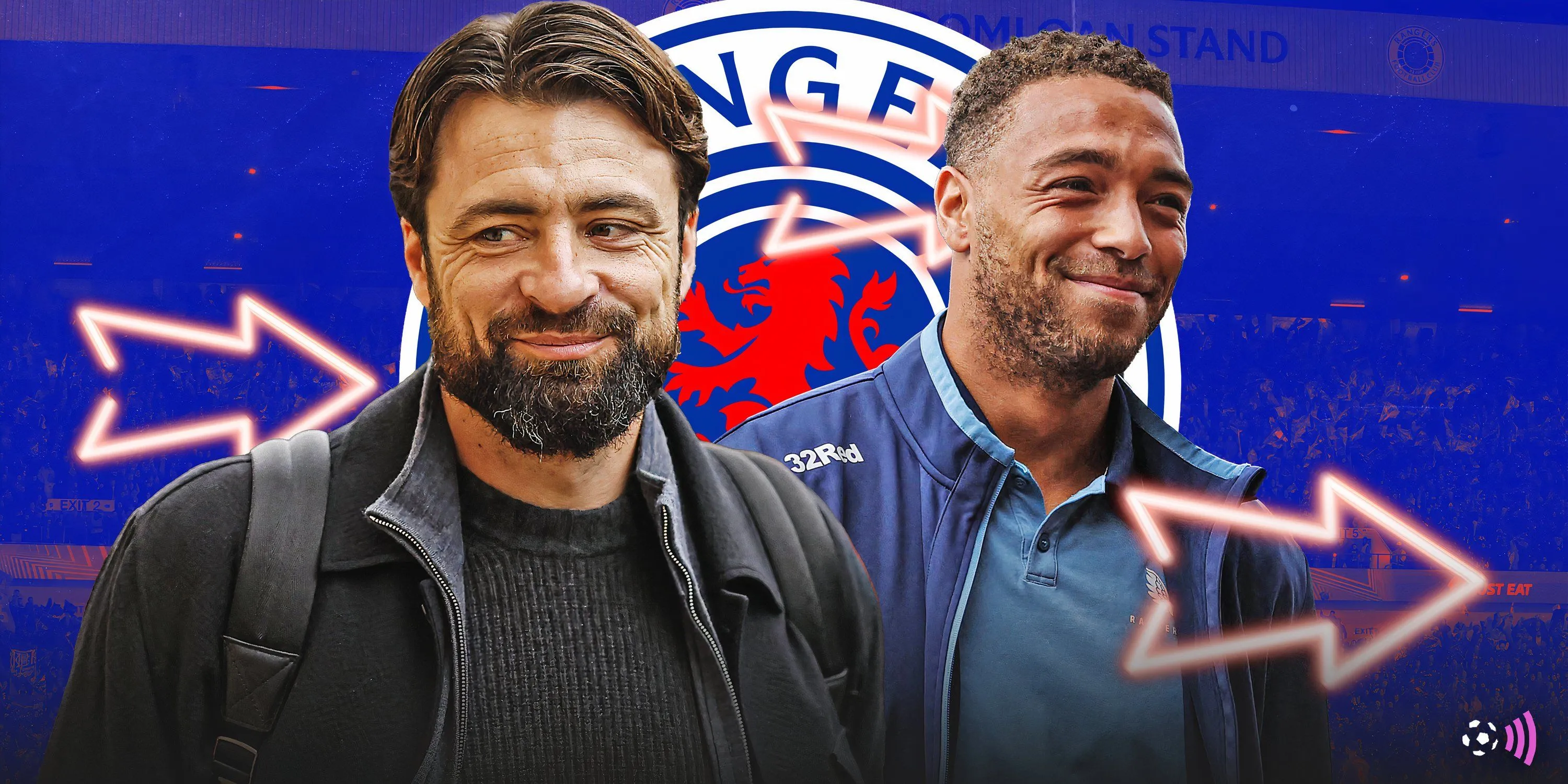 Tiền đạo Cyriel Dessers gặp chấn thương trong trận đấu của Rangers