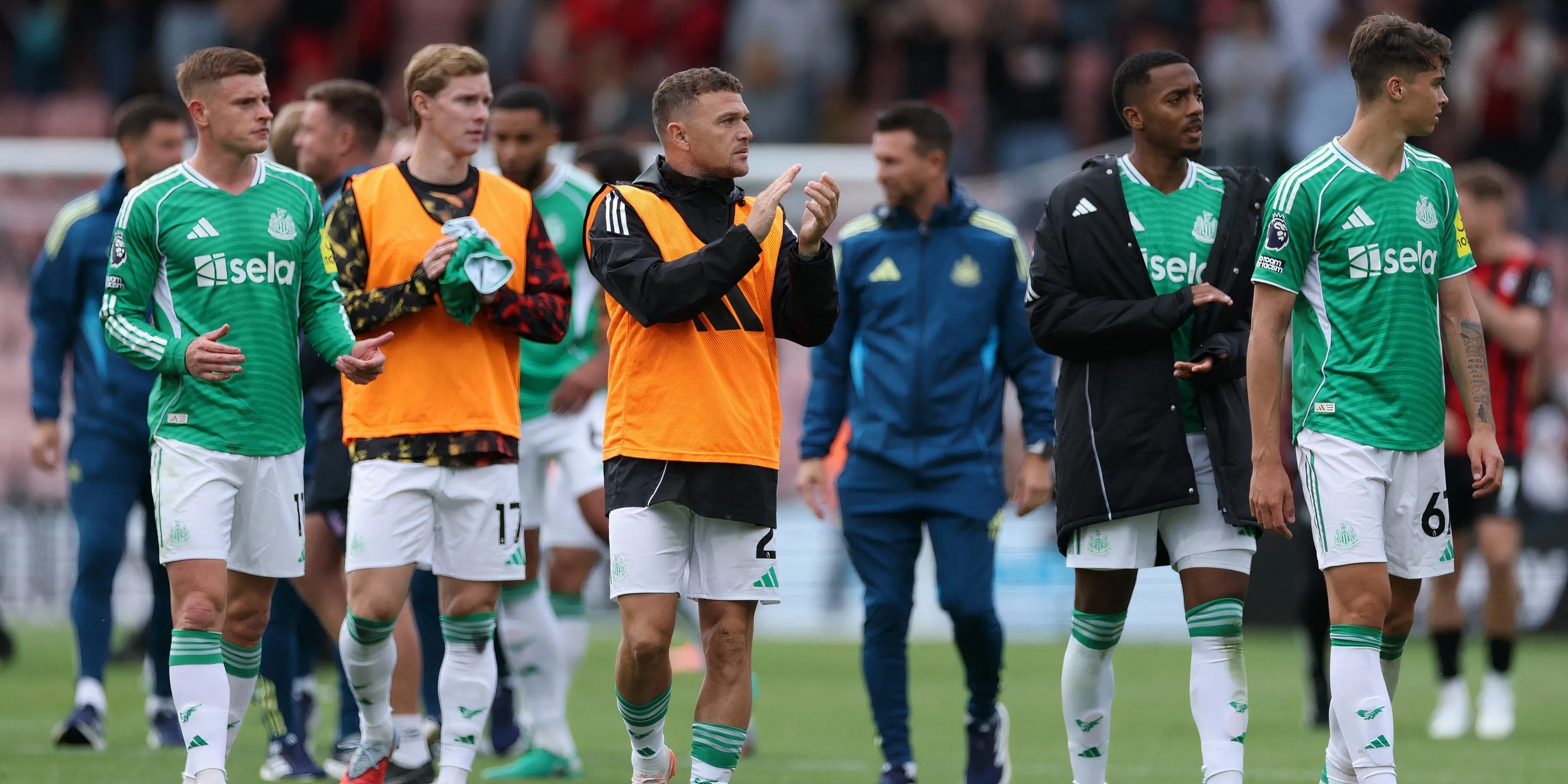 Cầu thủ Newcastle thể hiện sự thất vọng