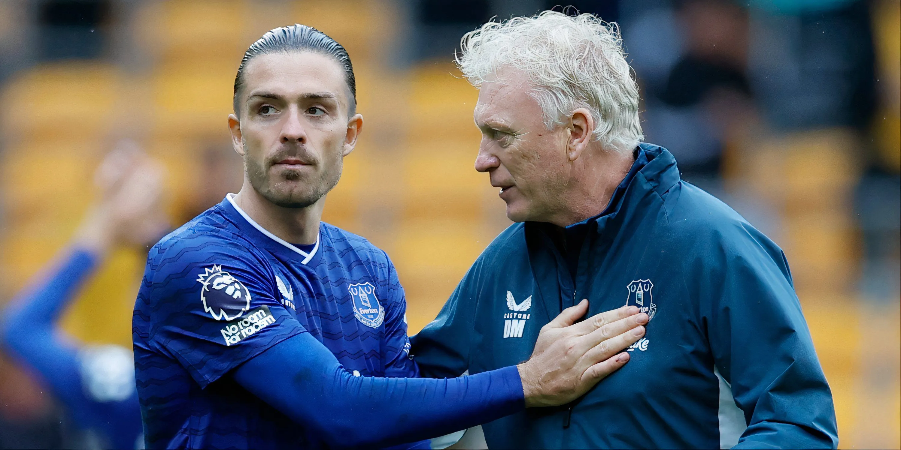Huấn luyện viên David Moyes với hy vọng vào Jack Grealish tại Everton