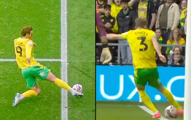 Cảnh tranh cãi sau pha bóng sát vạch, phân biệt bóng sống và bóng chết quyết định bàn thắng