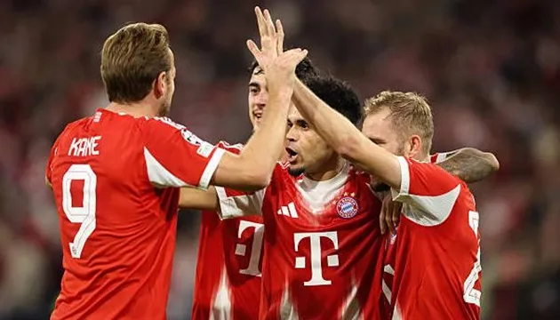 Harry Kane cùng đồng đội Bayern sở hữu phong độ ấn tượng, sức công phá đa dạng.