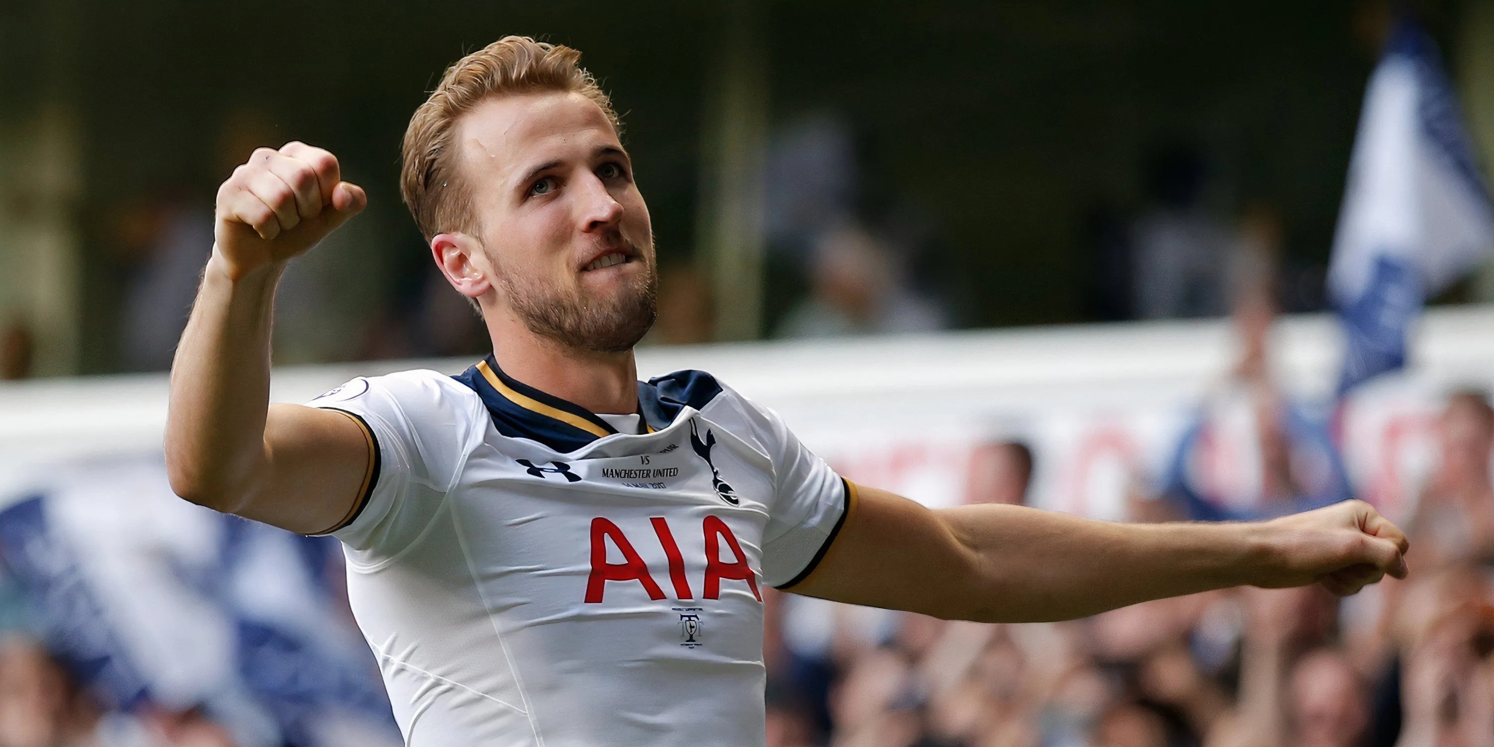 Harry Kane trong trận đấu giữa Tottenham và Man Utd tại White Hart Lane