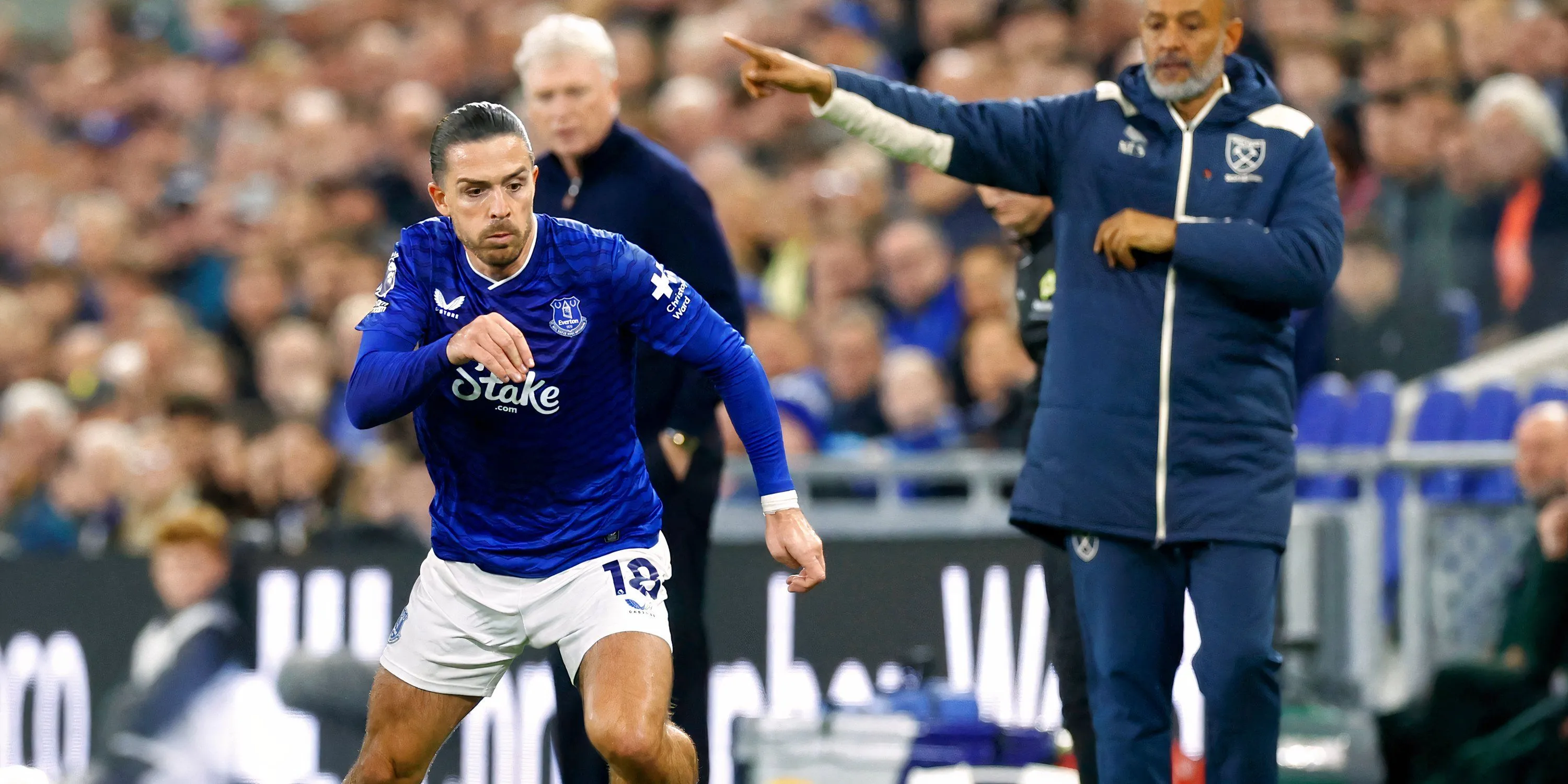 Jack Grealish thi đấu cho Everton, kiến tạo bàn thắng
