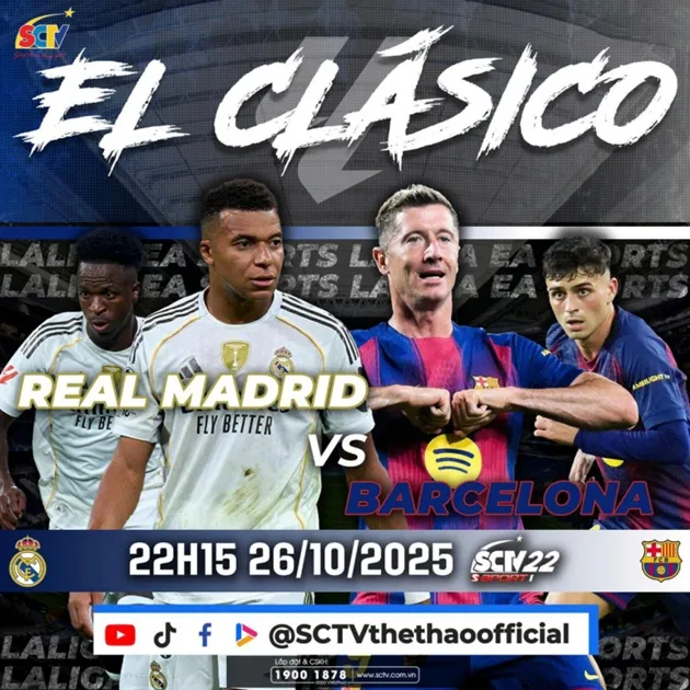 Không khí sôi động tại Santiago Bernabéu trước một El Clasico quan trọng
