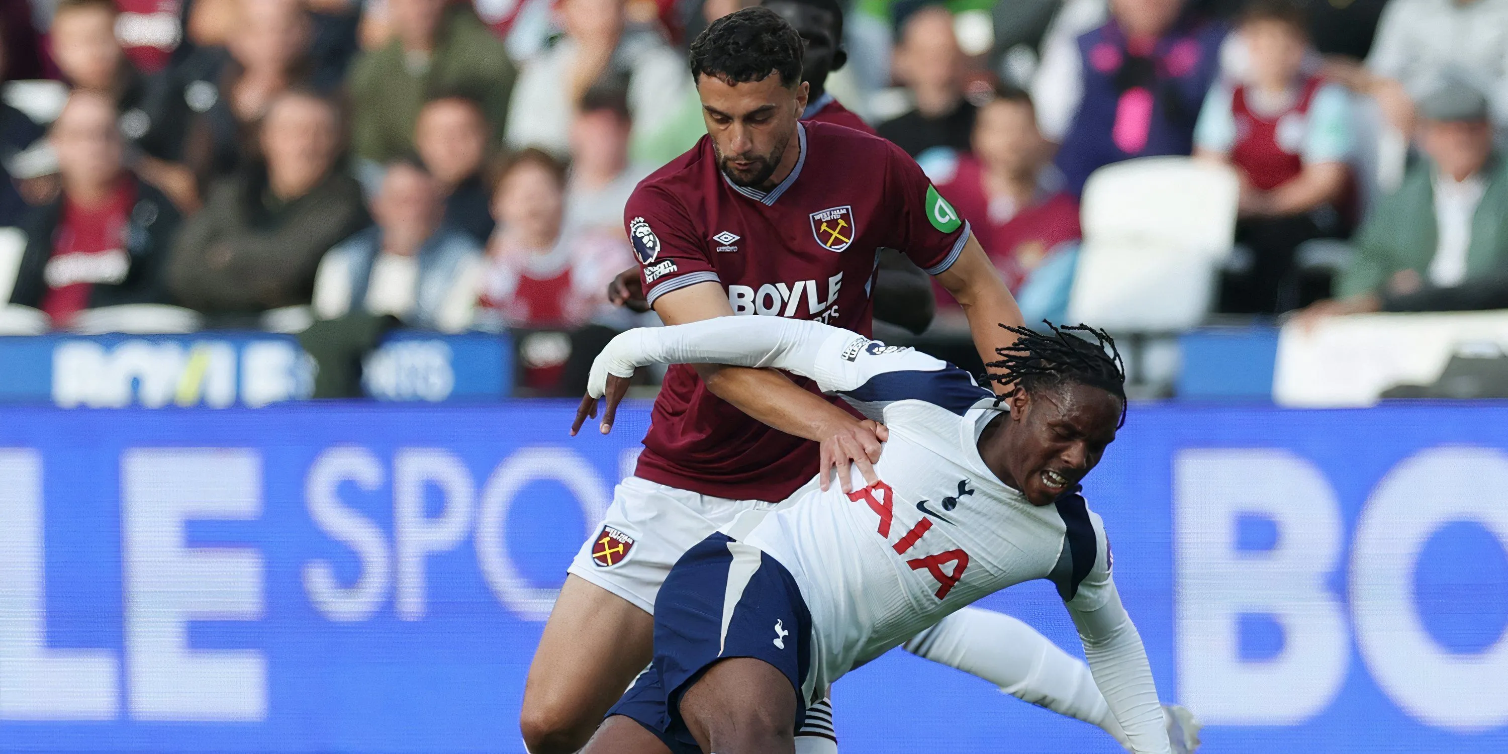 Max Kilman trong màu áo West Ham — bản hợp đồng đắt giá mùa Hè 2024