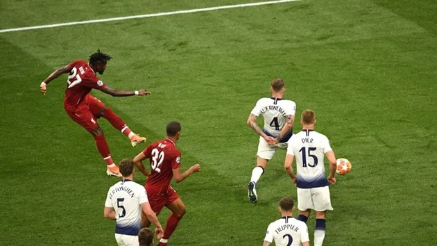 Origi ghi bàn thắng quyết định sau tình huống lộn xộn từ phạt góc ở chung kết Champions League 2019